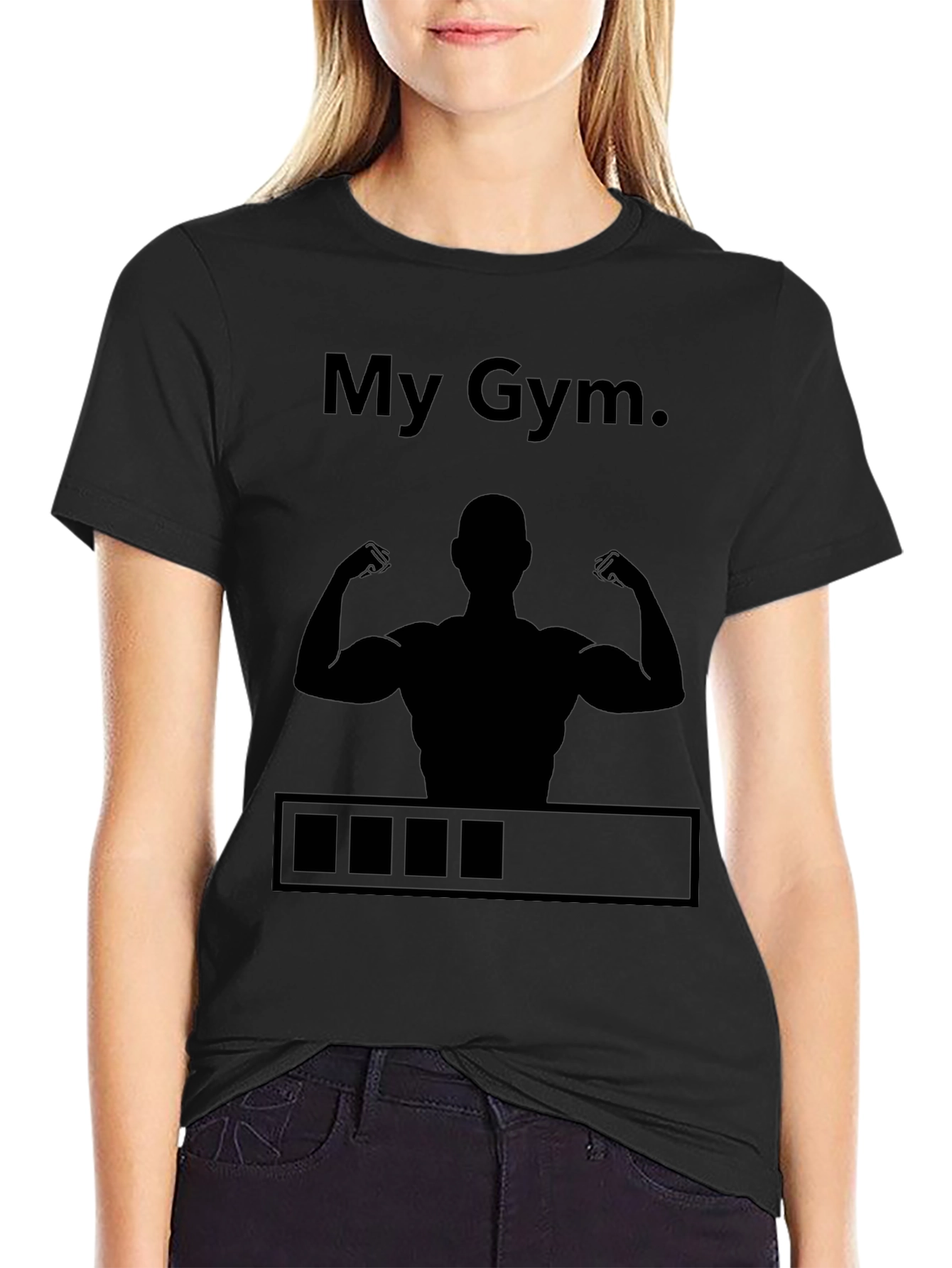 My Gym Loading Black T-Shirt