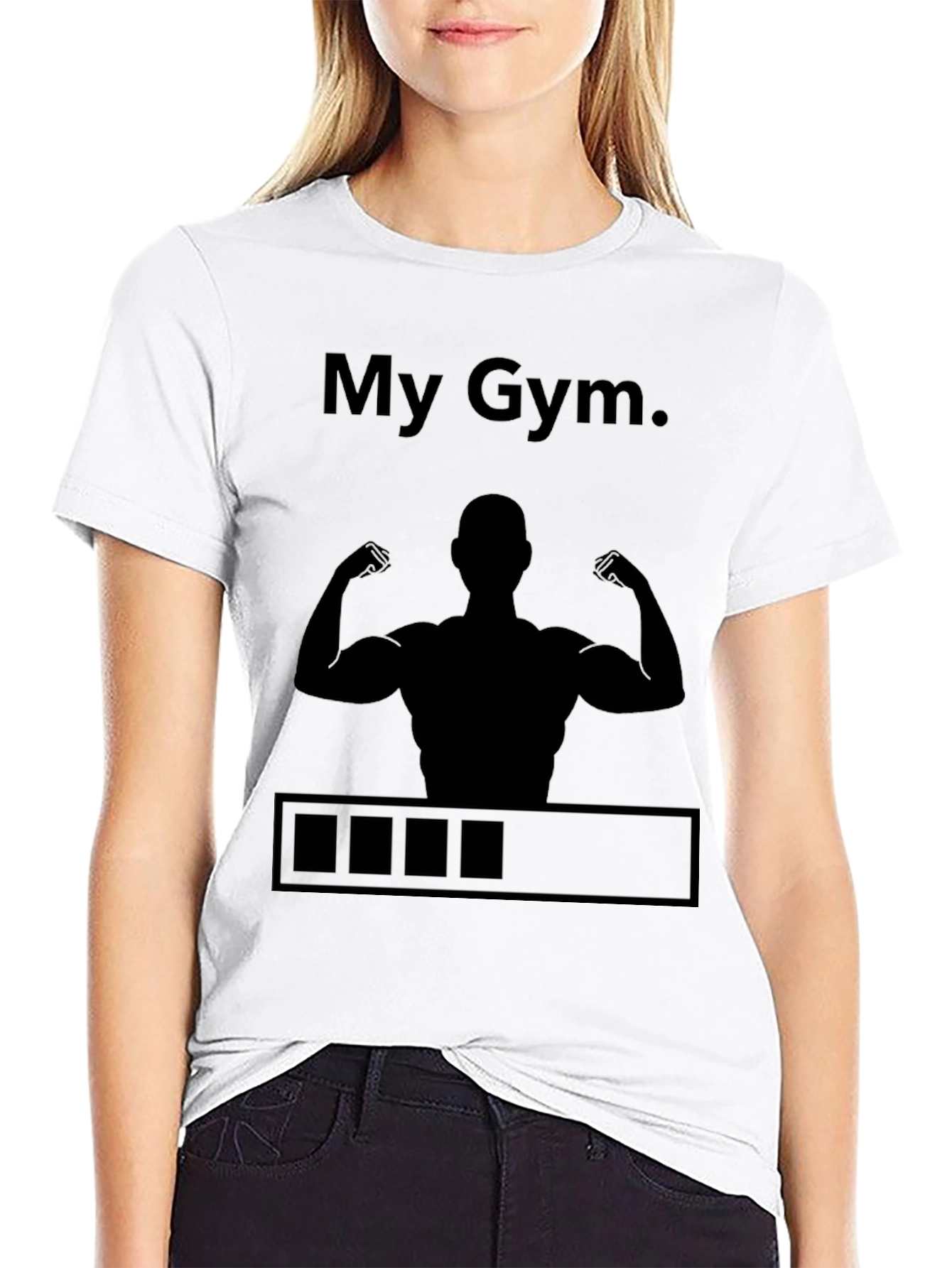 My Gym Loading Black T-Shirt