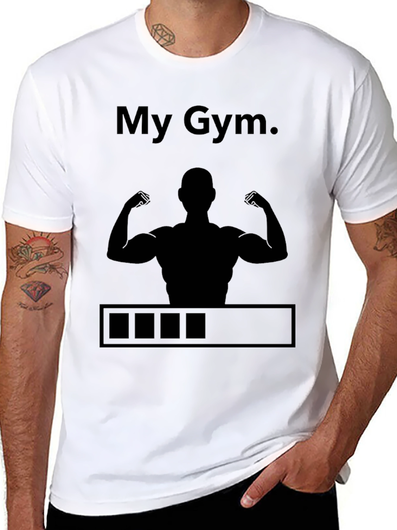 My Gym Loading Black T-Shirt