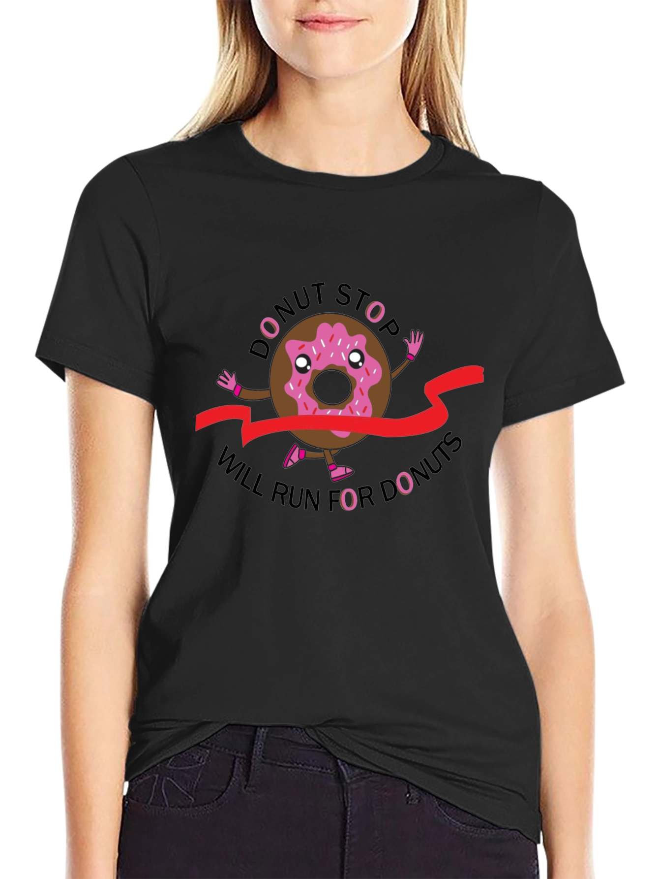 Donut Stop Running T-Shirt