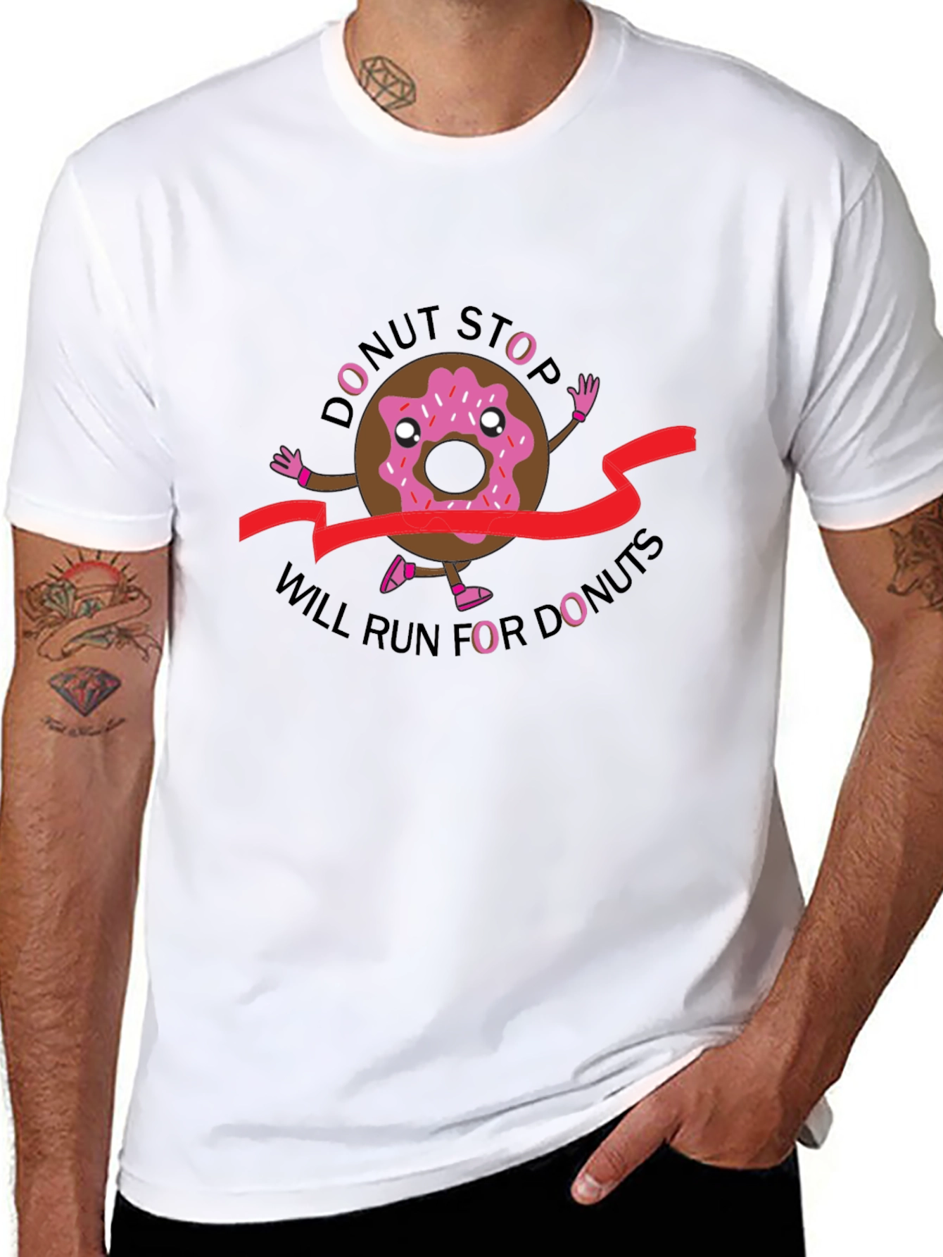 Donut Stop Running T-Shirt