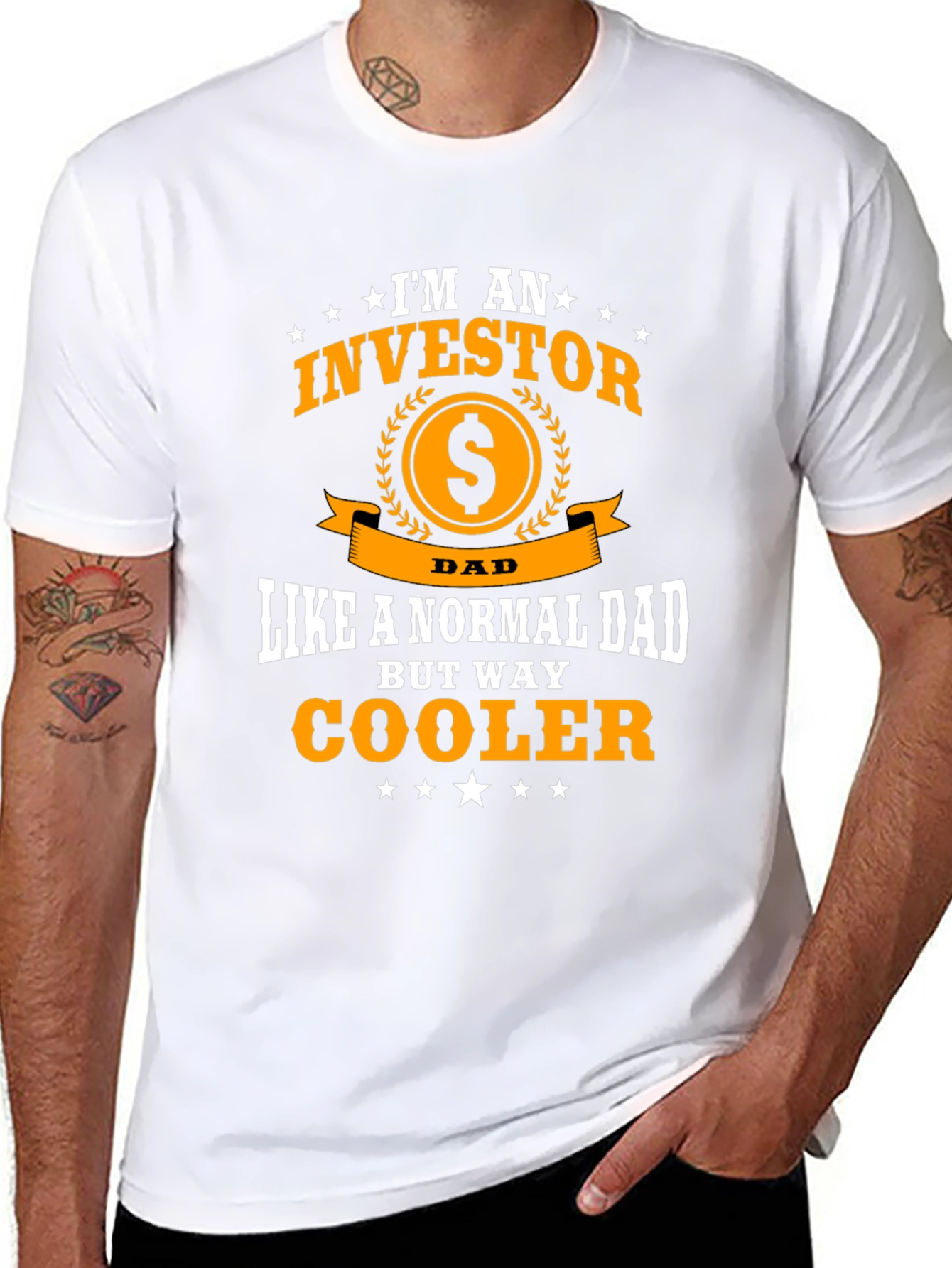 Investor Dad T-Shirt - Funny & Cool