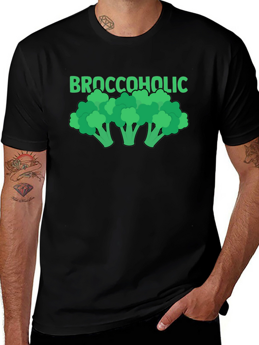 Broccoholic T-Shirt - Funny Vegetarian Tee