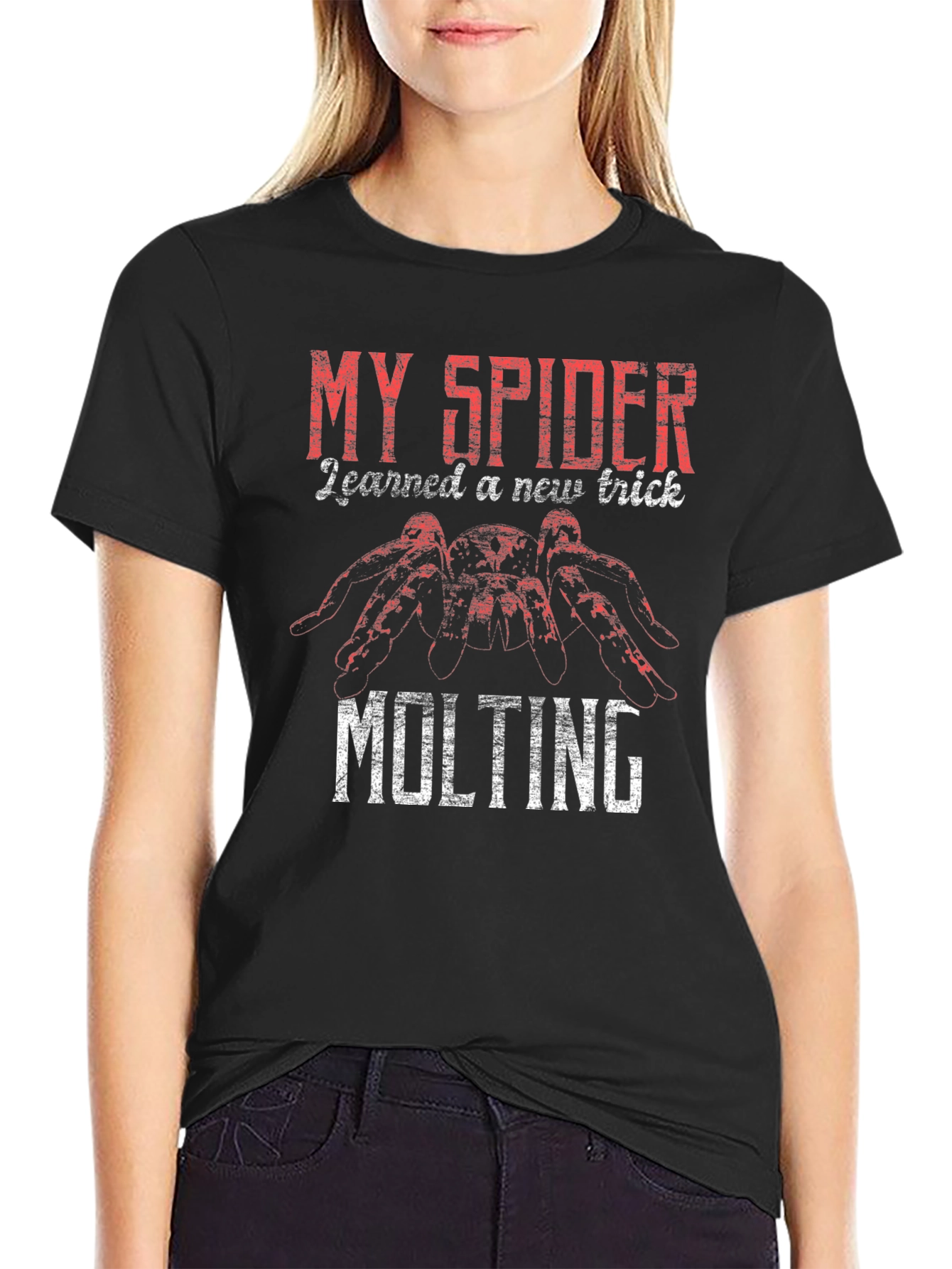 My Spider Learned a New Trick Molting T-Shirt