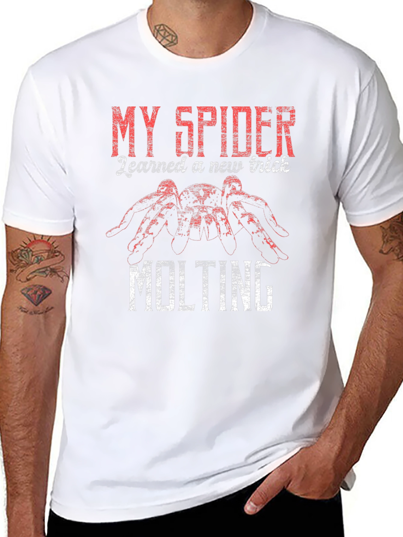 My Spider Learned a New Trick Molting T-Shirt