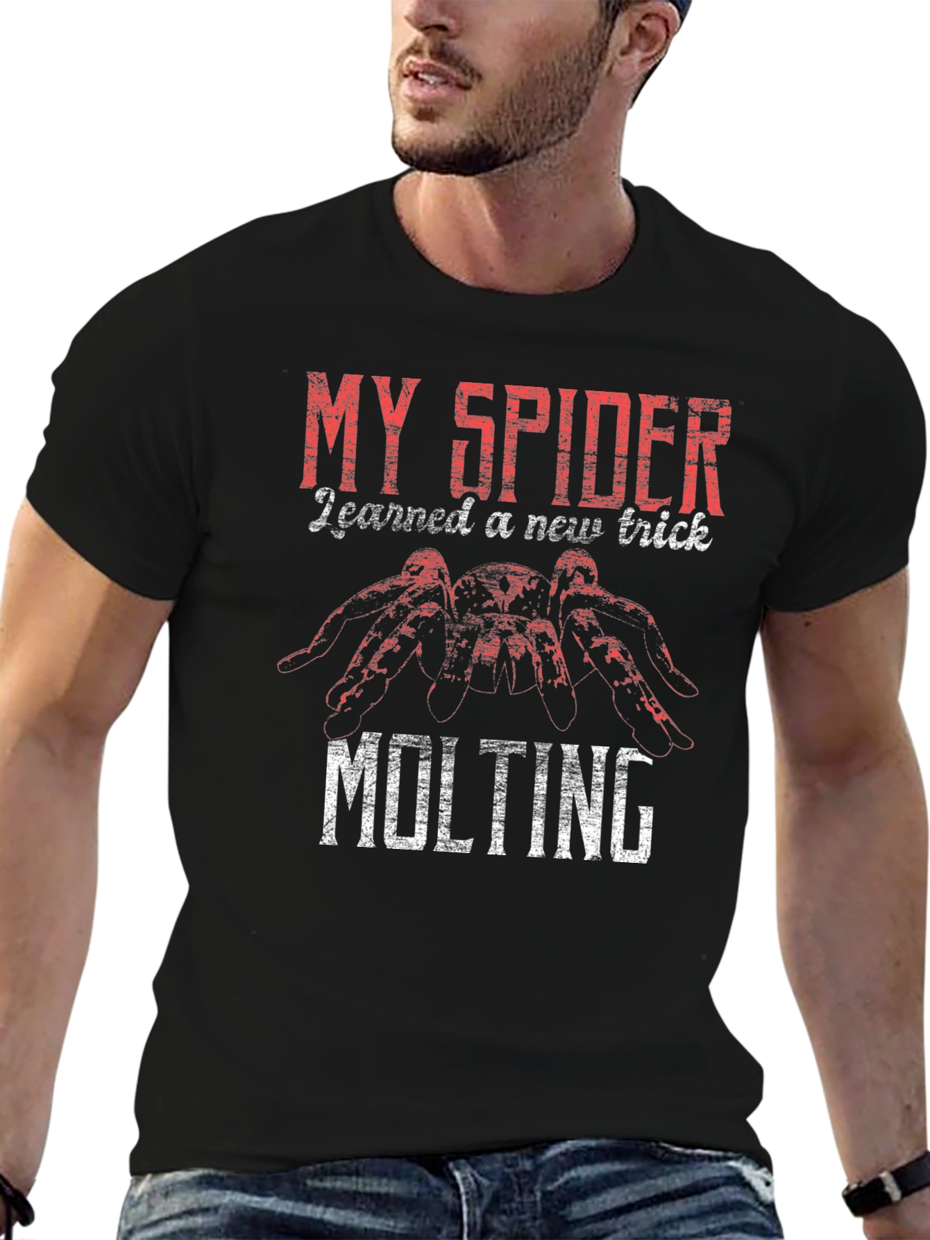 My Spider Learned a New Trick Molting T-Shirt