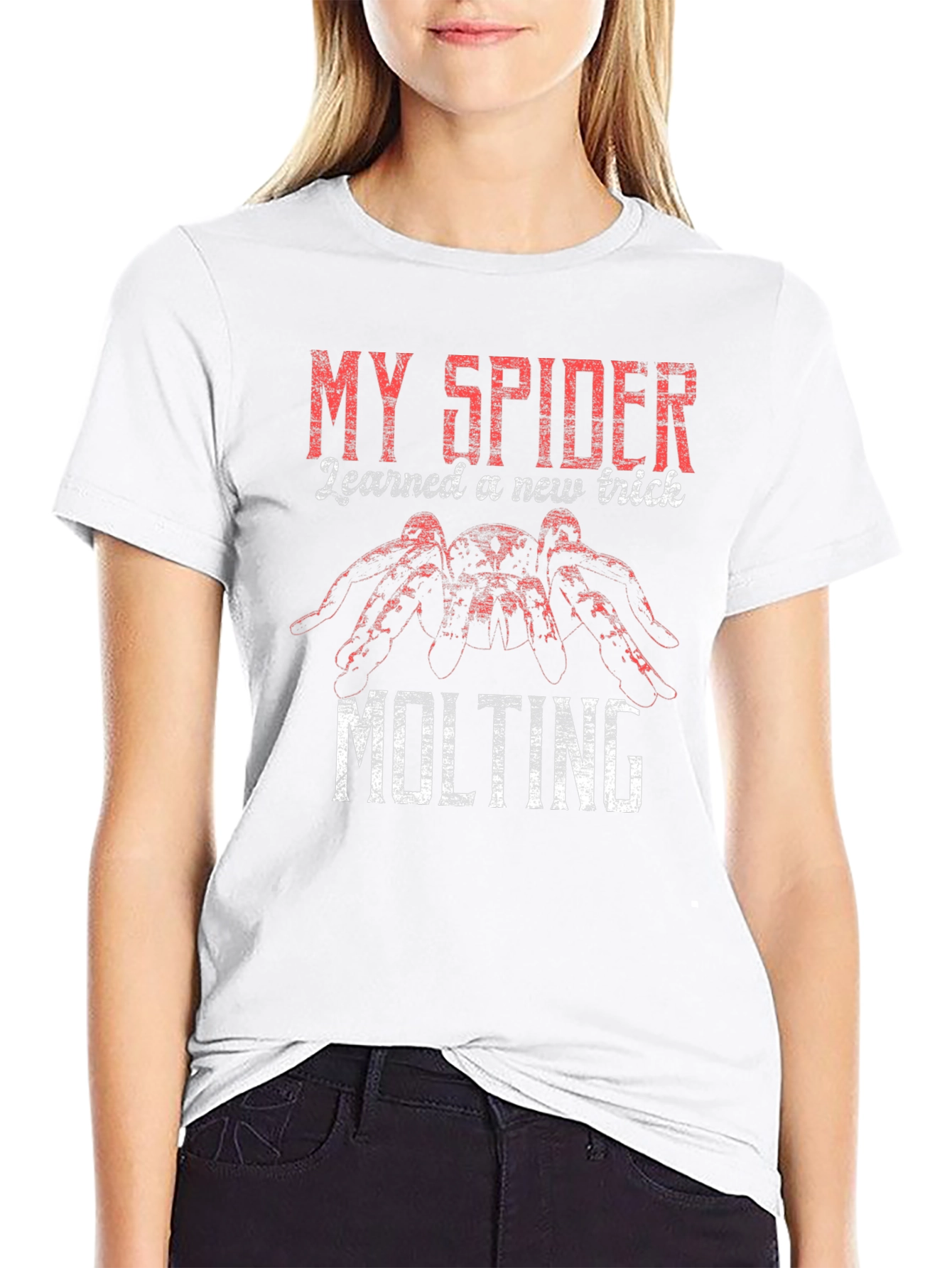 My Spider Learned a New Trick Molting T-Shirt