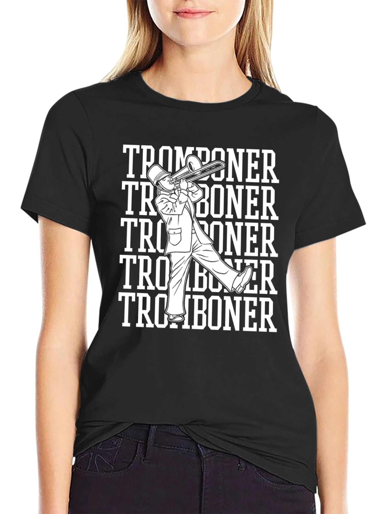 Tromboner T-Shirt Band Humor Tee