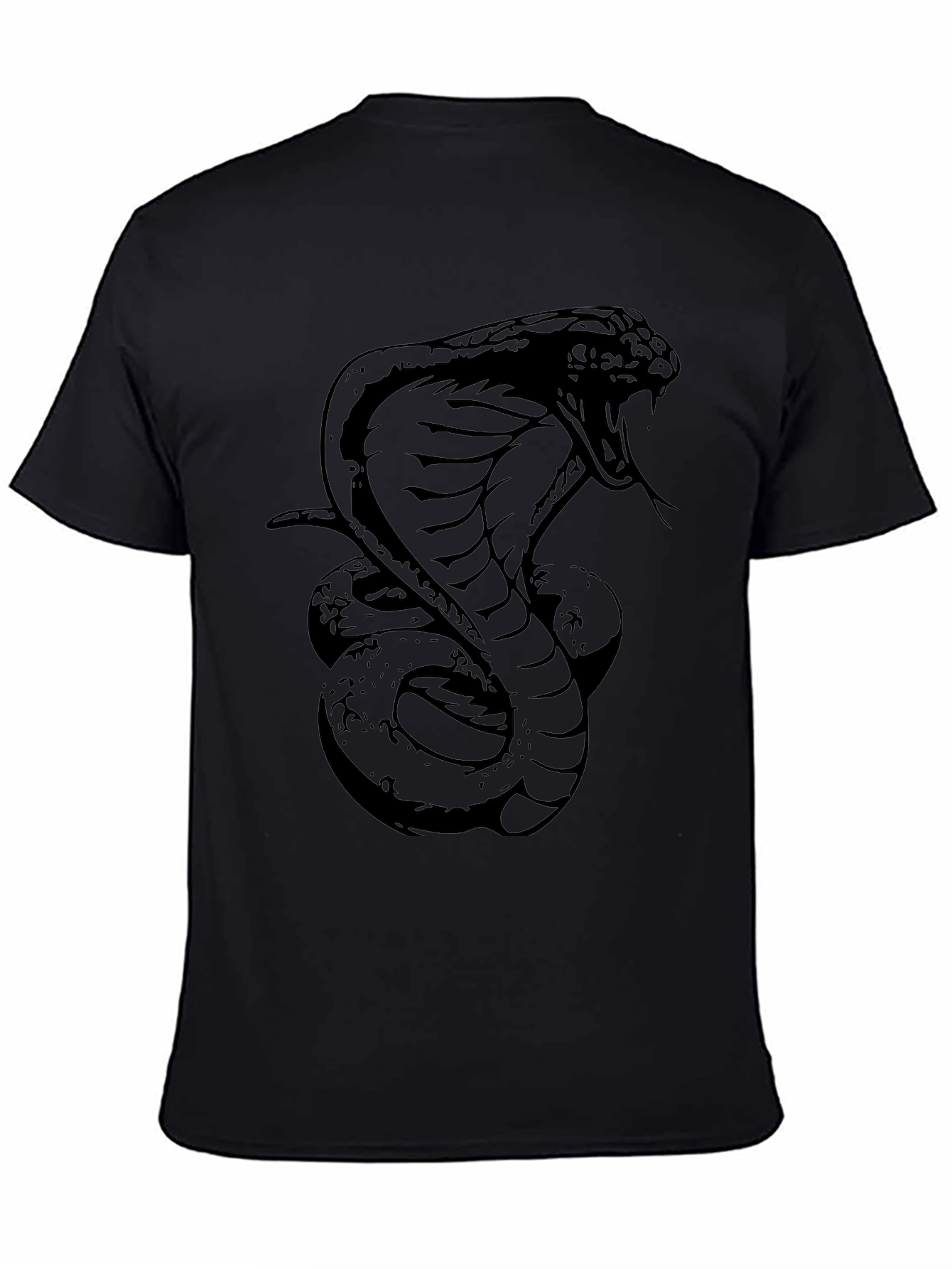 Black Cobra Graphic T-Shirt