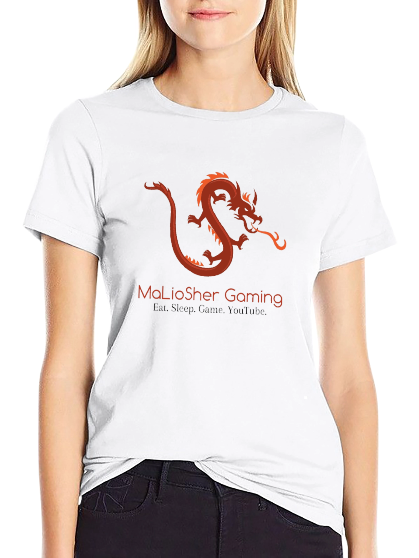 Gaming Dragon Graphic Tee - Gamer T-Shirt