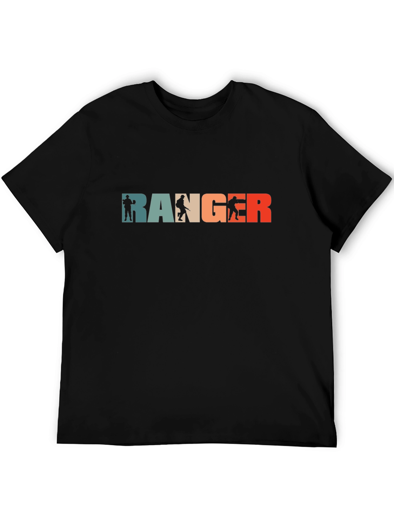 Ranger Graphic Tee - Military Style Casual Shirt