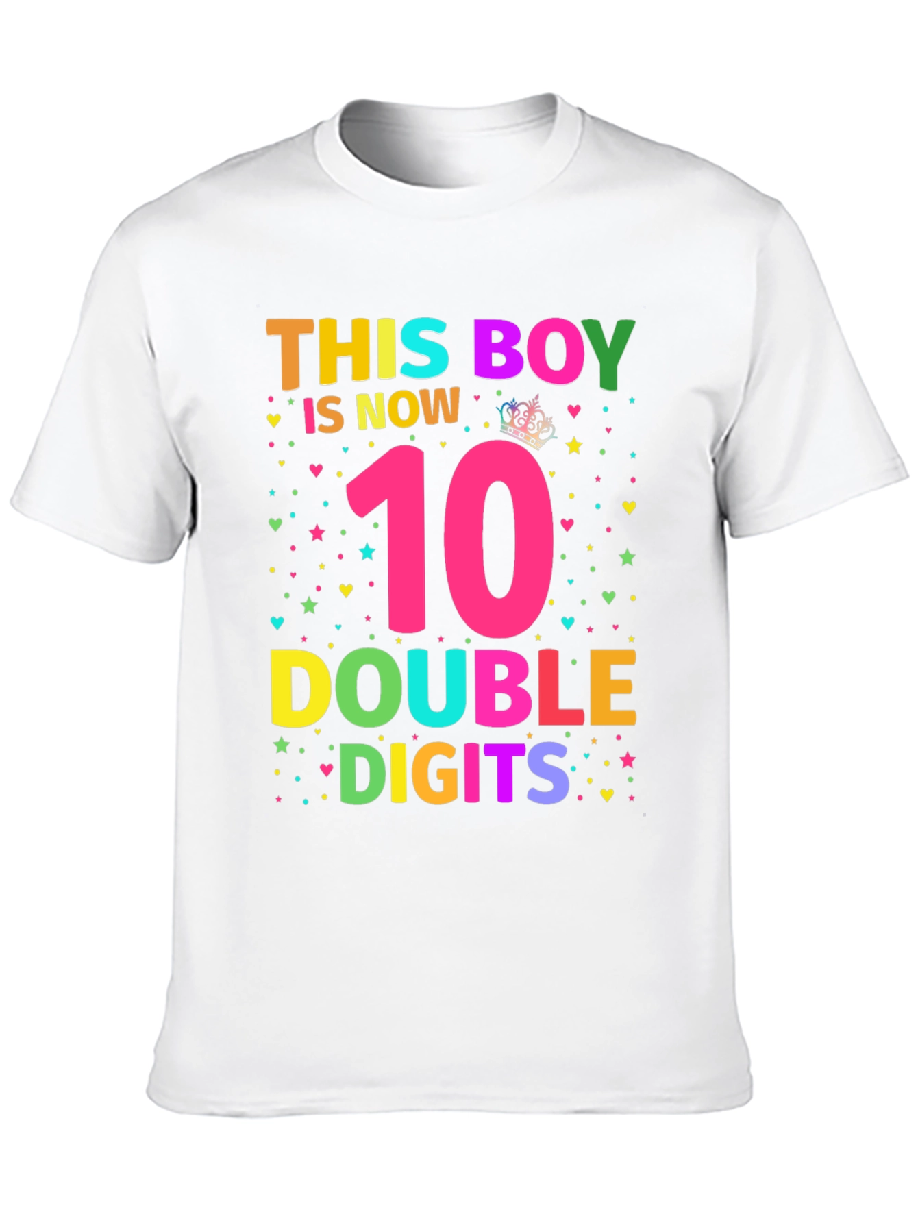 This Boy is Now 10 Double Digits T-Shirt