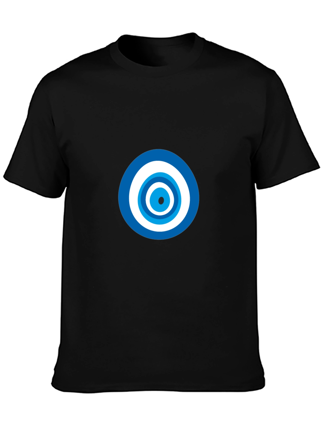 Evil Eye Graphic Black T-Shirt
