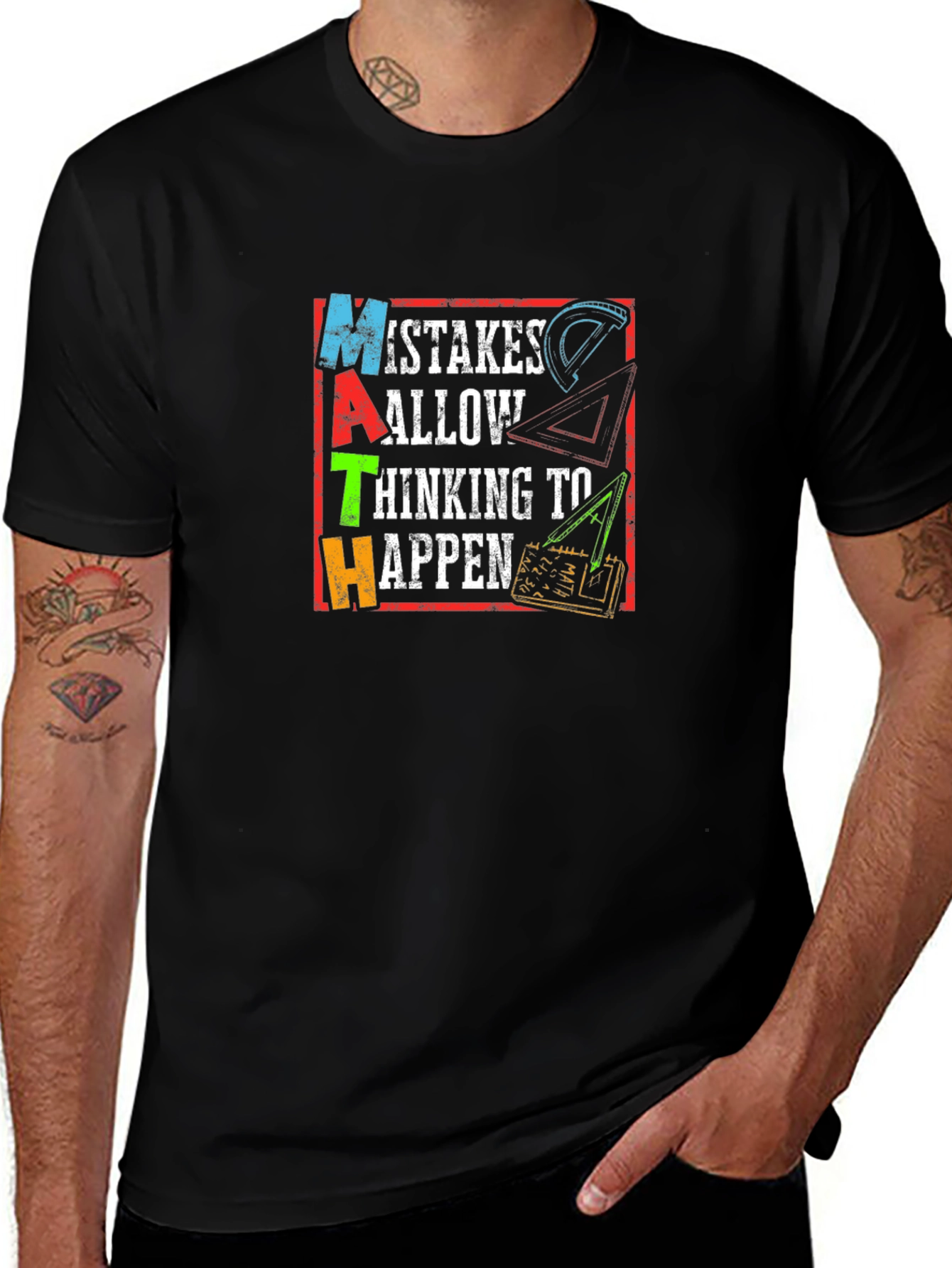 Math Mistakes T-Shirt - Thinking Happens!