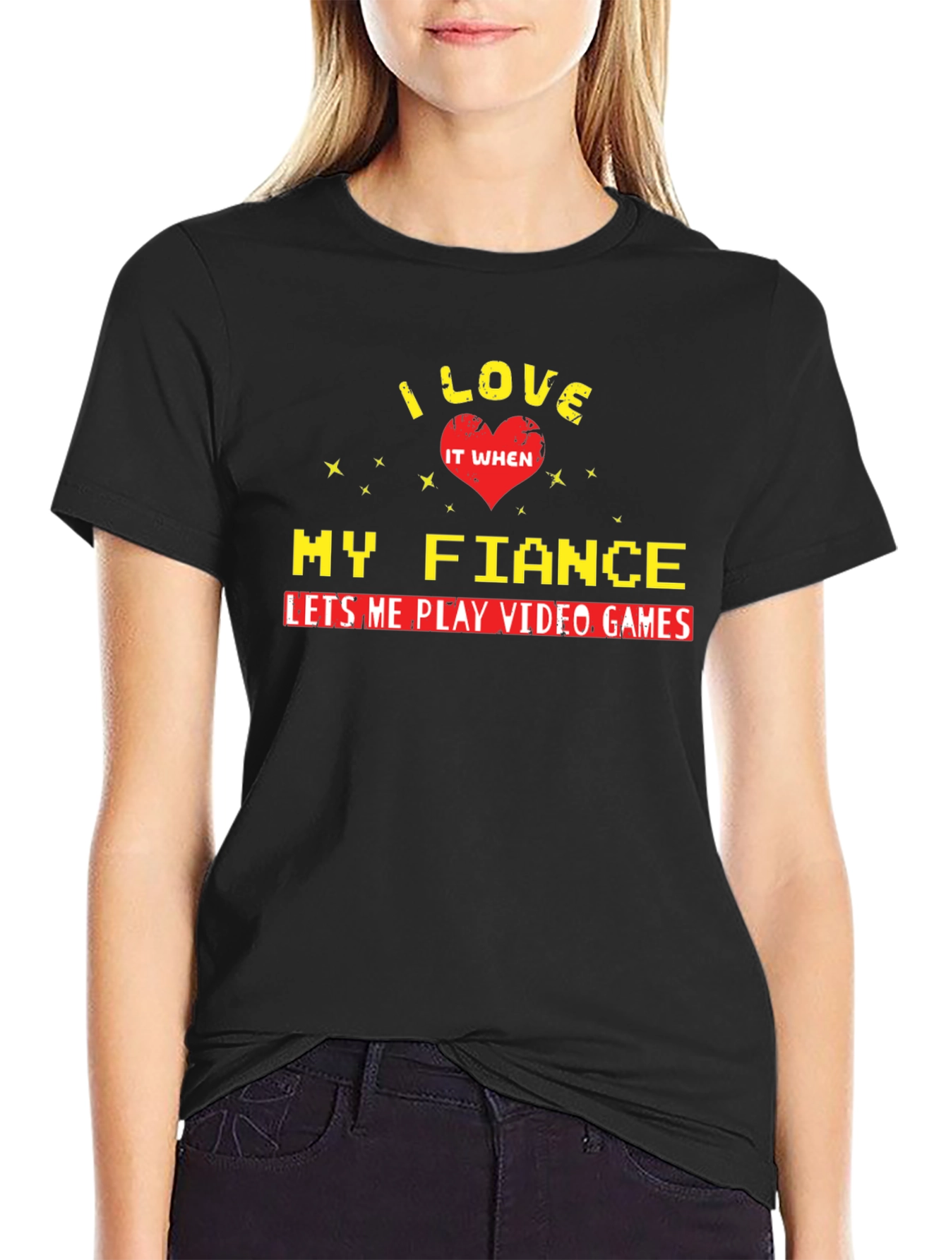 I Love My Fiance Video Game Shirt