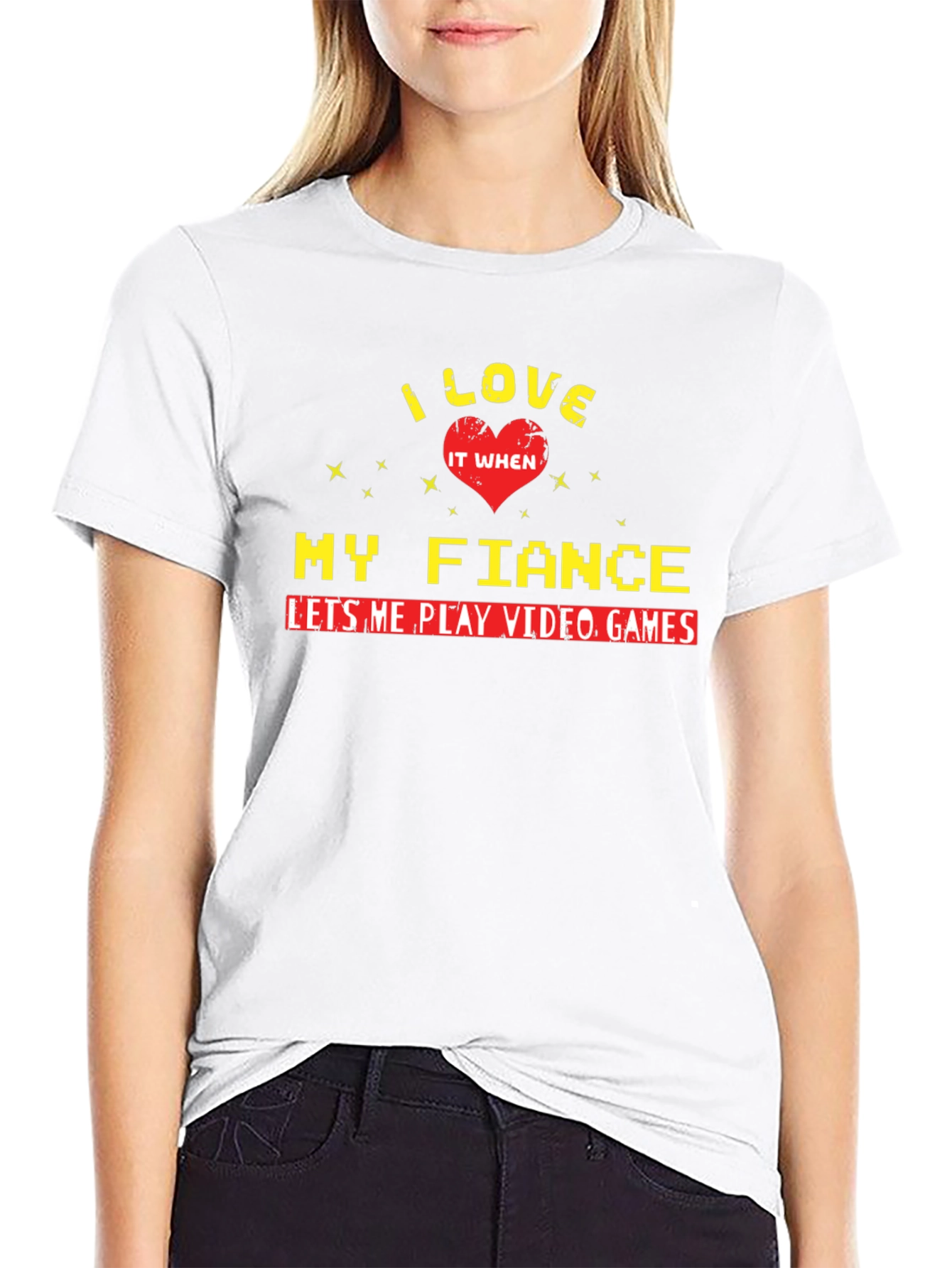 I Love My Fiance Video Game Shirt
