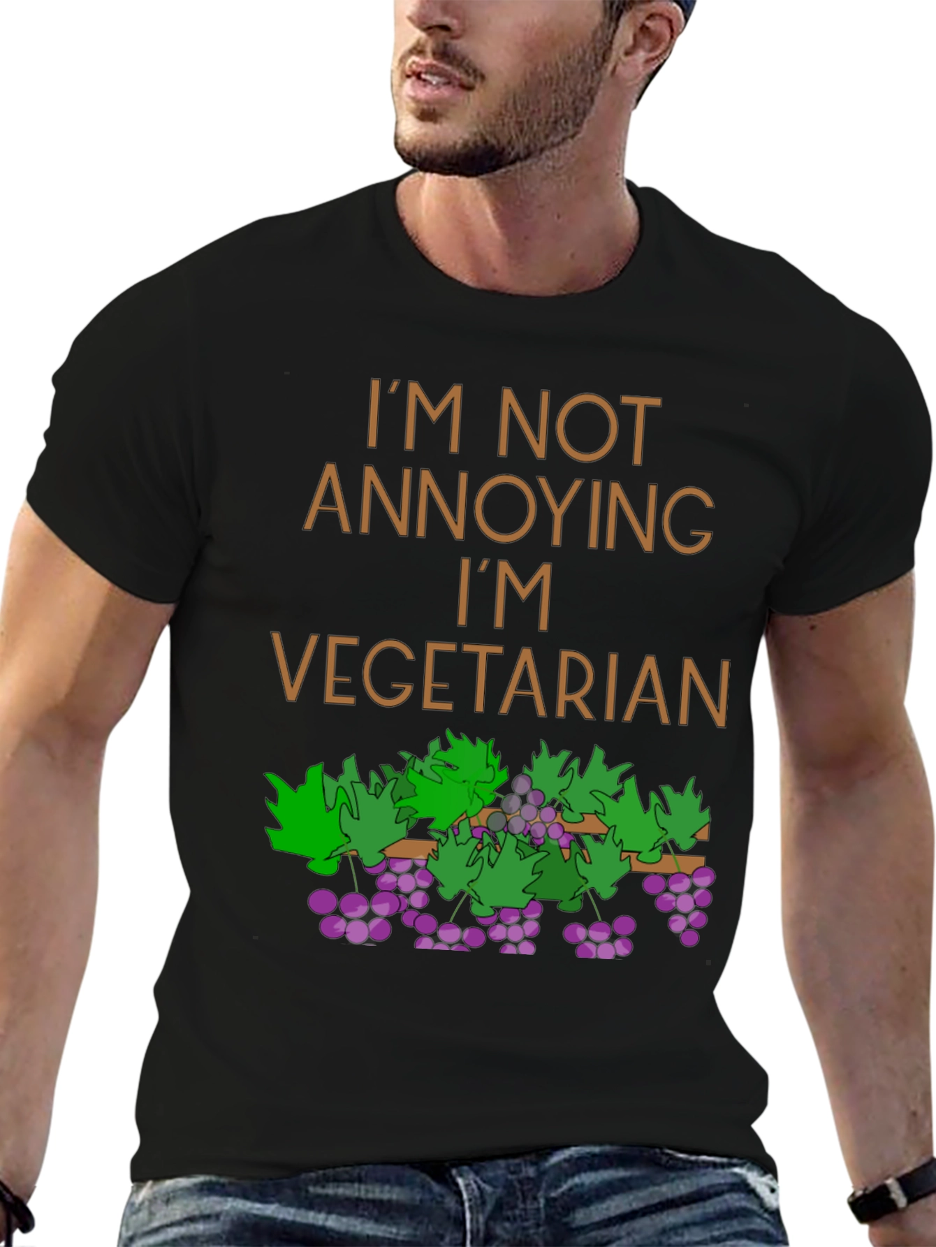 Im Not Annoying Im Vegetarian T-Shirt