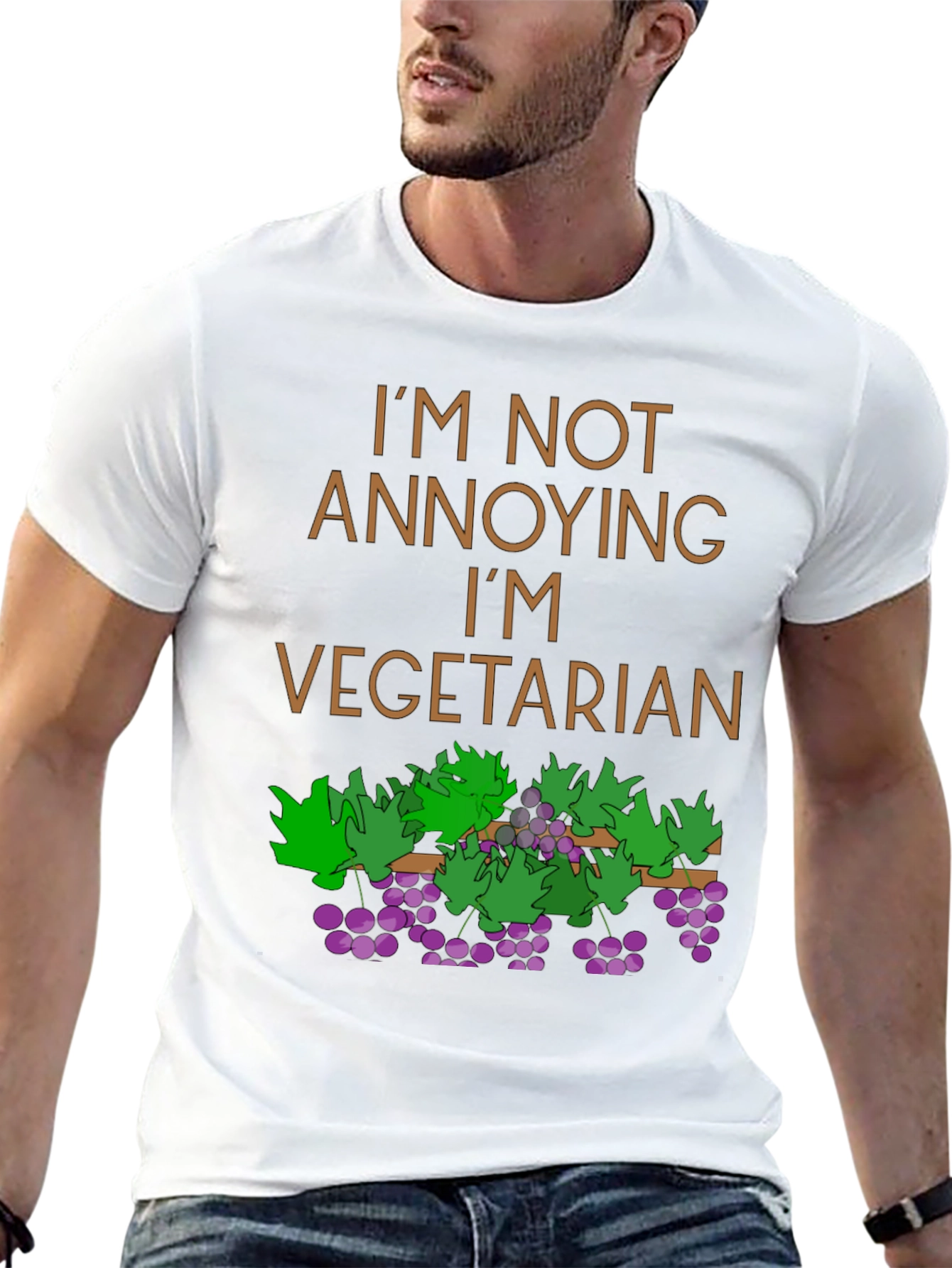 Im Not Annoying Im Vegetarian T-Shirt