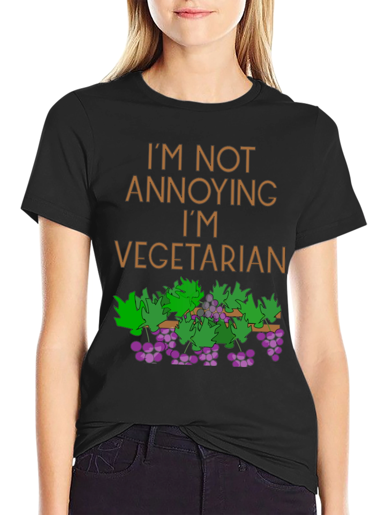 Im Not Annoying Im Vegetarian T-Shirt
