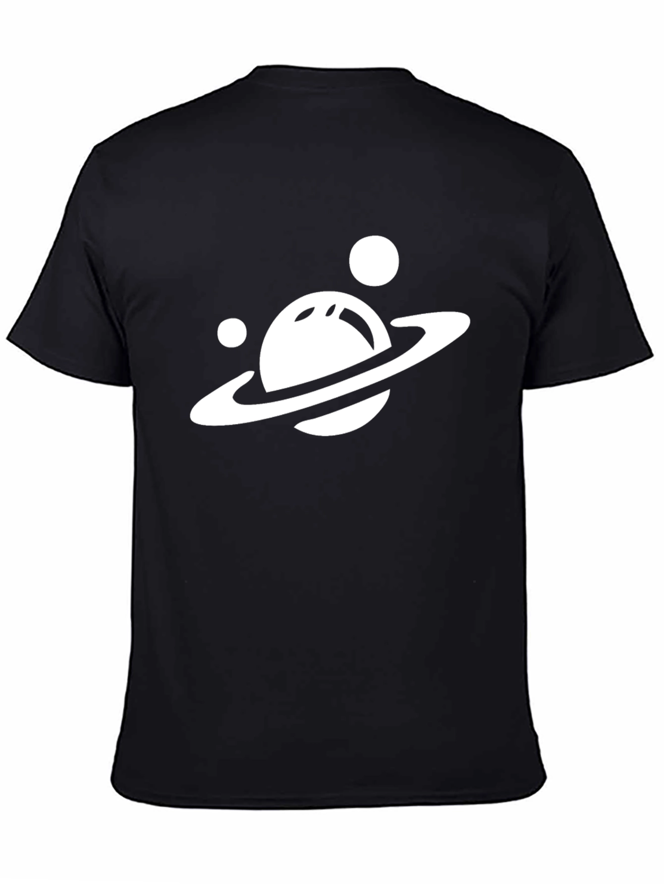 Planet Graphic Black T-Shirt - Unisex Style