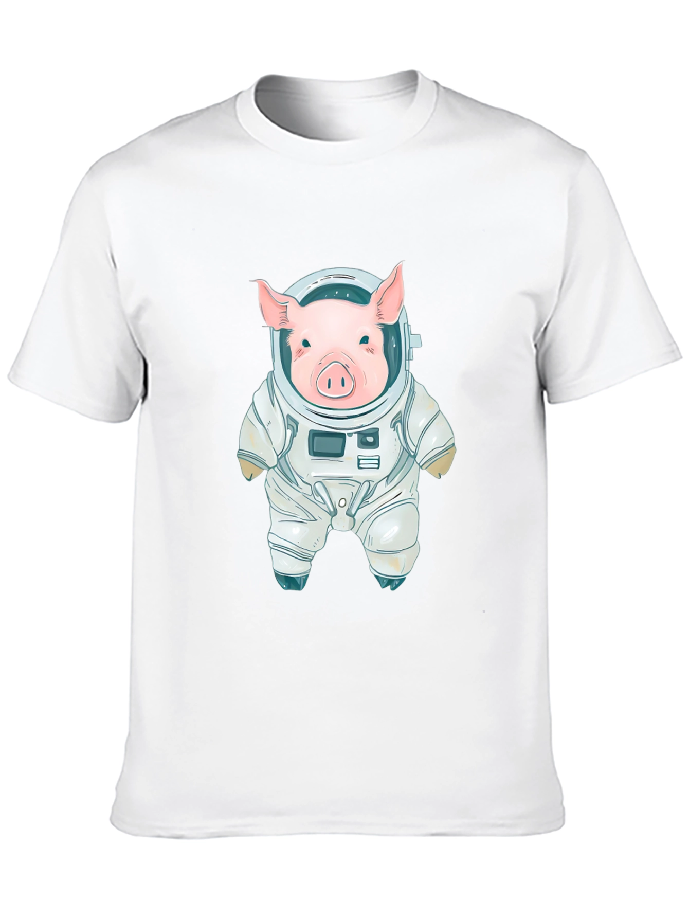 Pig Astronaut T-Shirt - Space Adventure