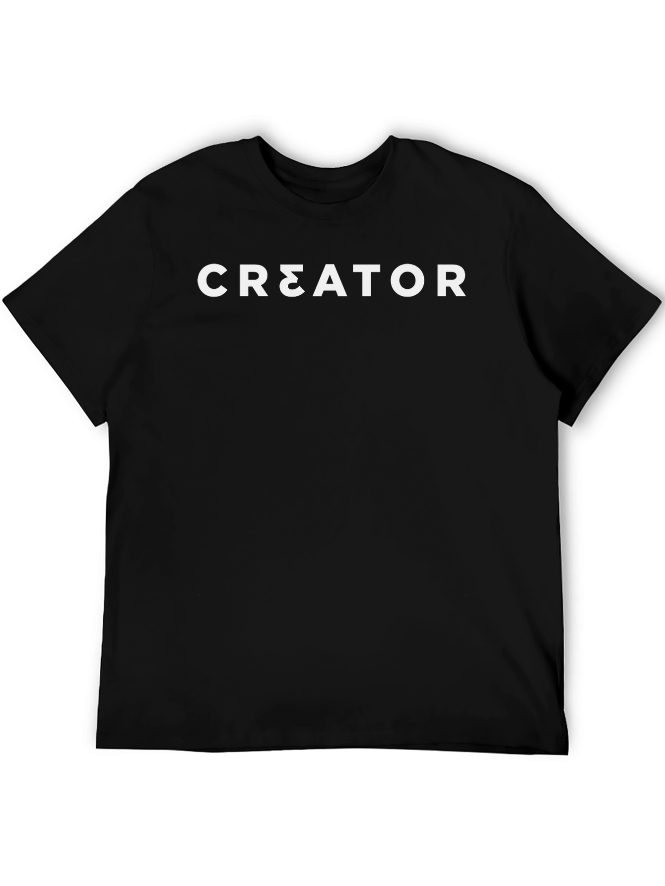 CREATOR Graphic Tee - Stylish Black T-Shirt
