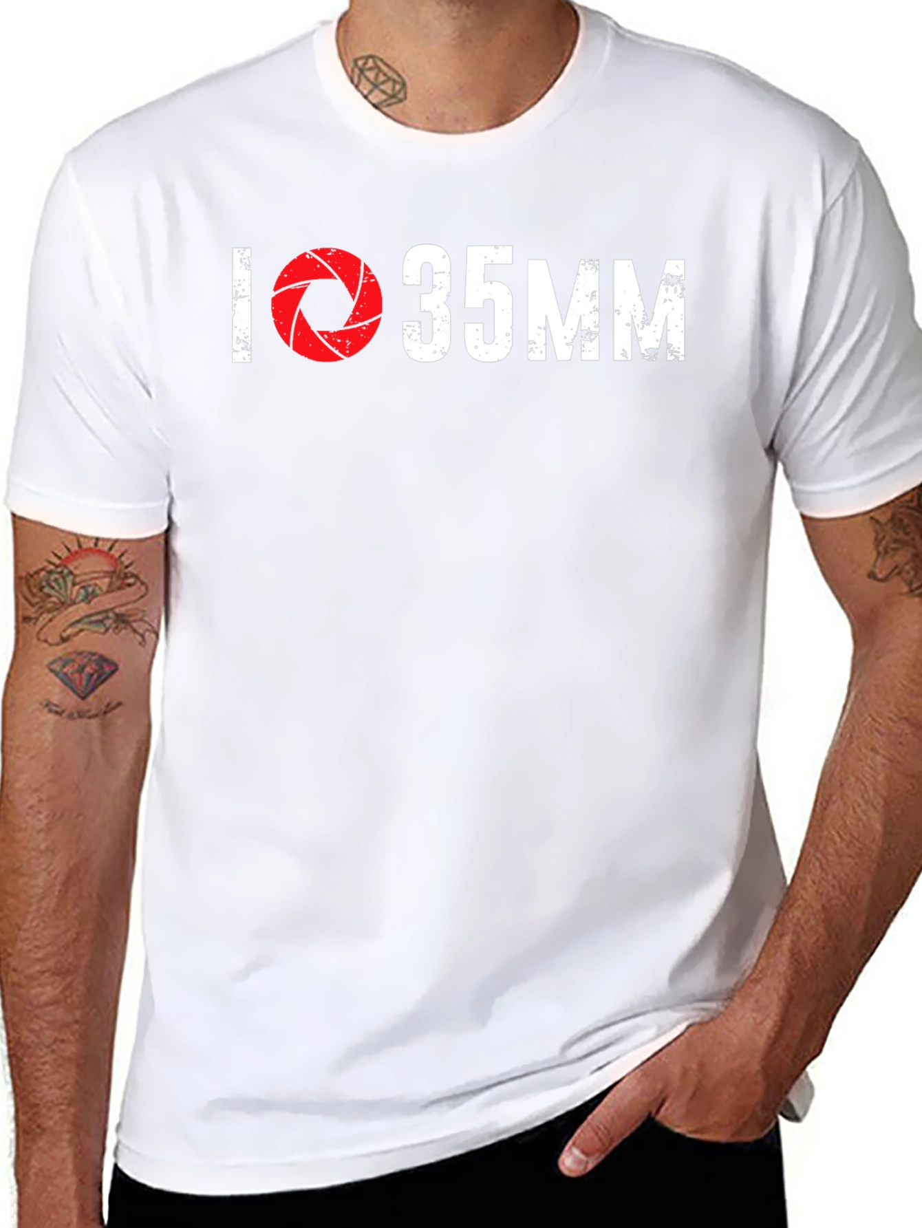 I Heart 35MM Photography T-Shirt