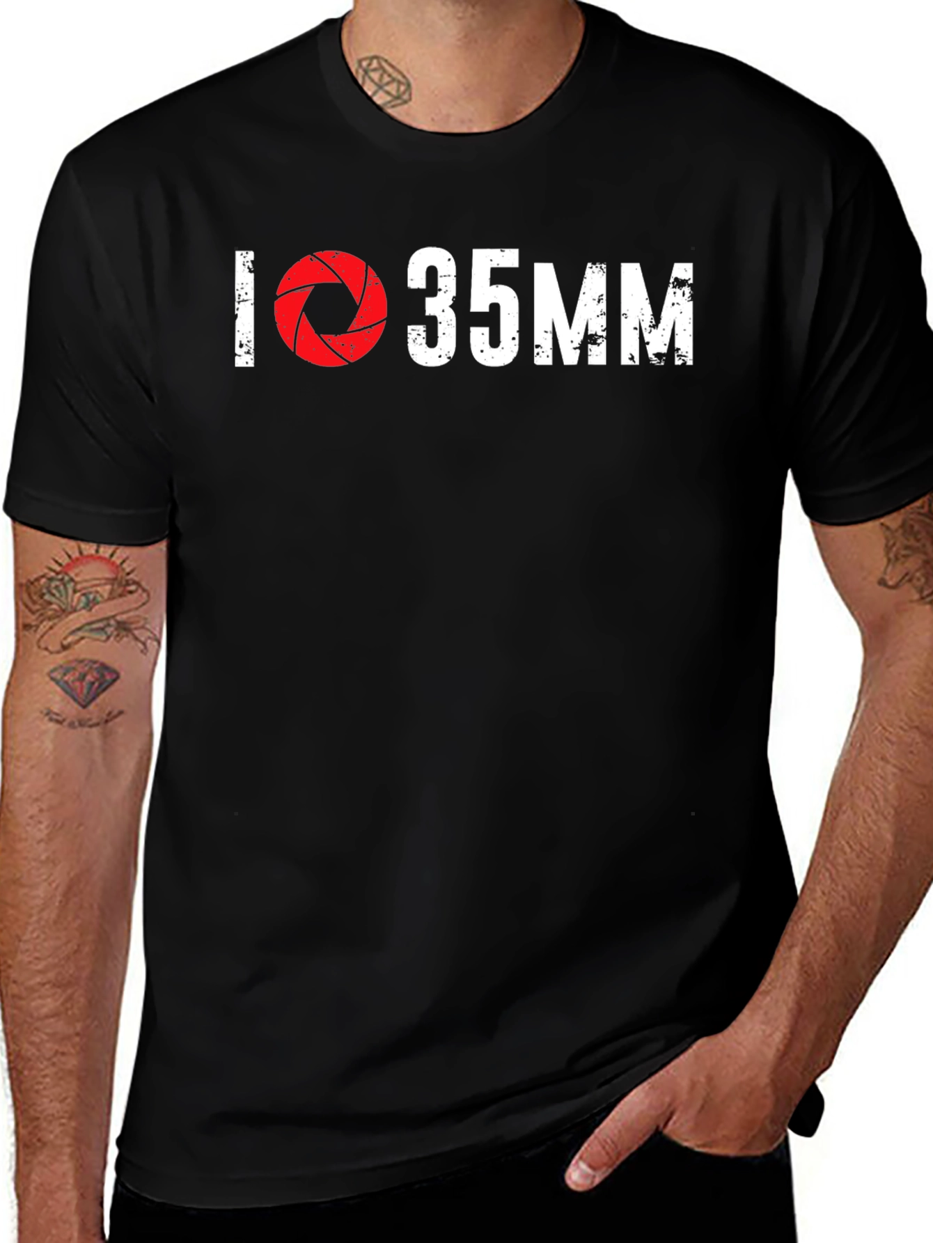 I Heart 35MM Photography T-Shirt