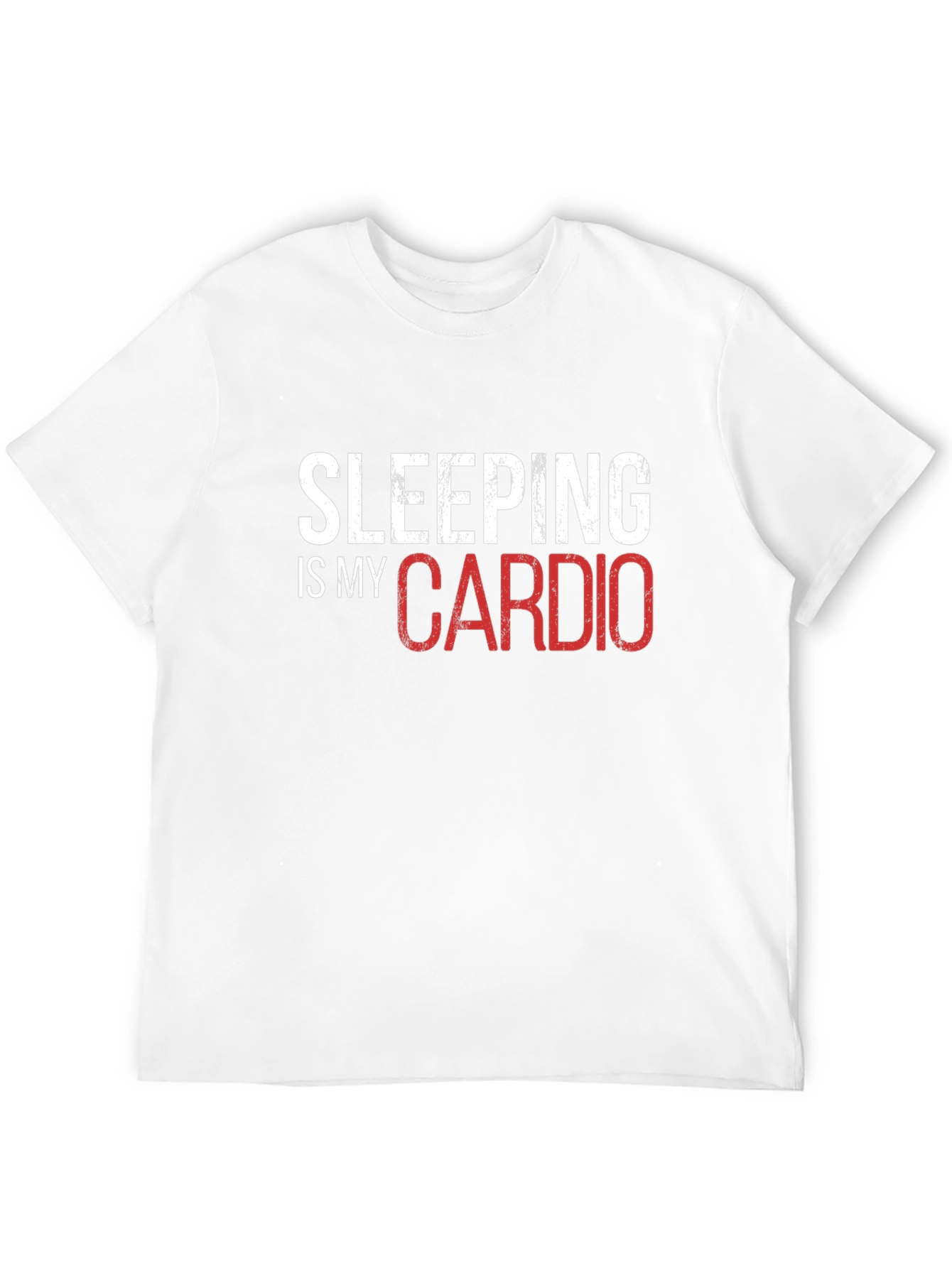 Sleeping is My Cardio Funny Graphic Tee