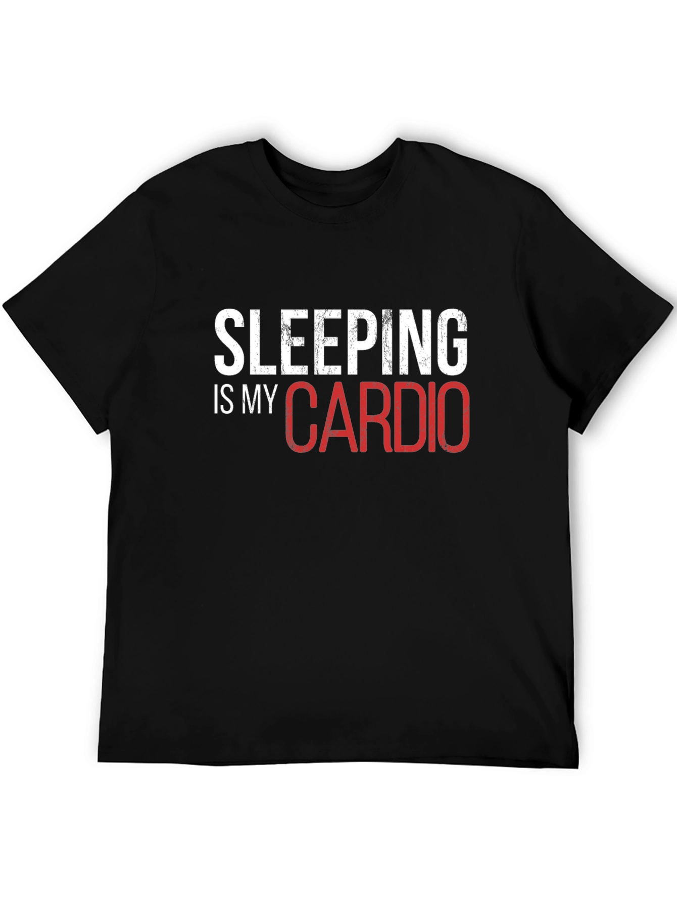 Sleeping is My Cardio Funny Graphic Tee