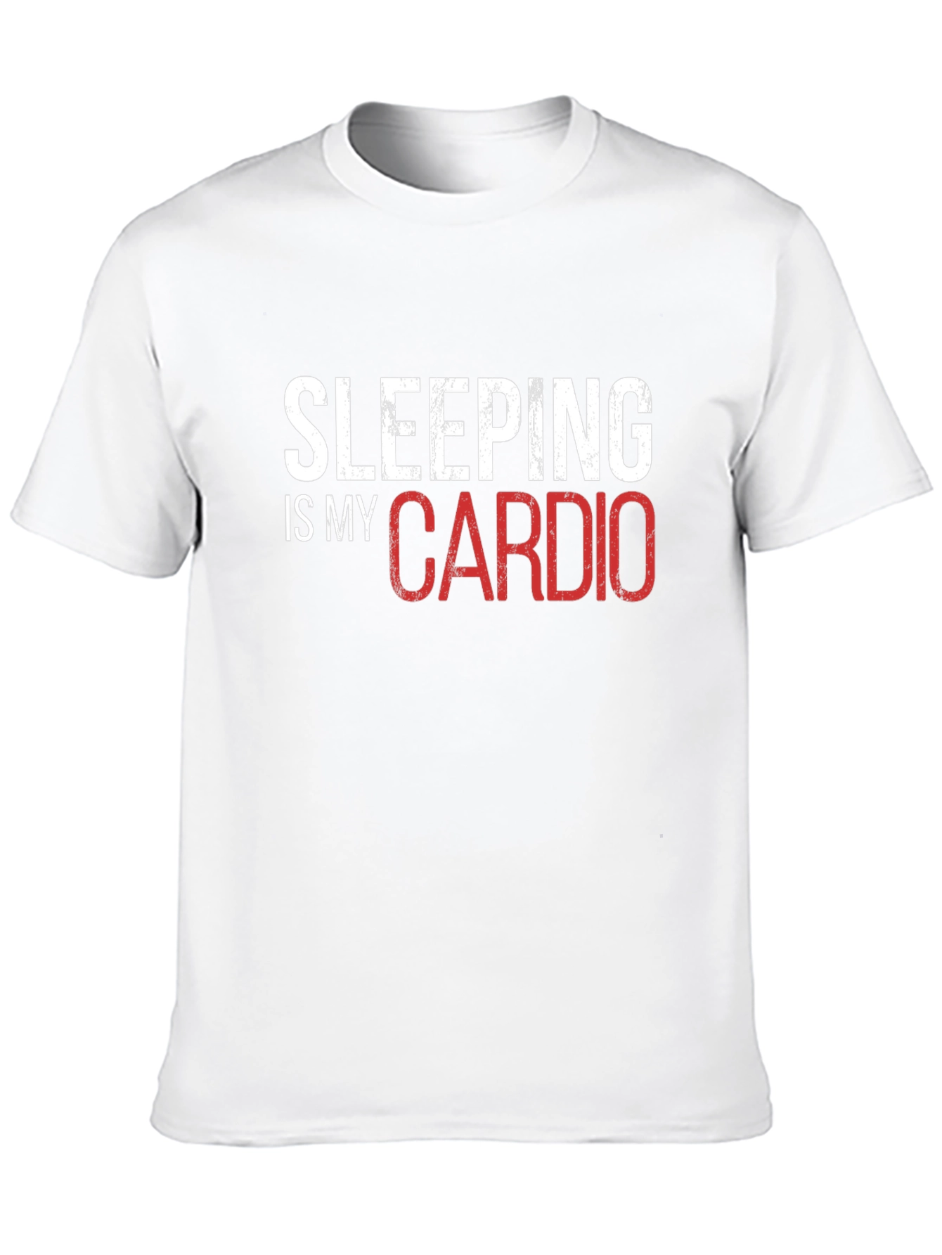 Sleeping is My Cardio Funny Graphic Tee