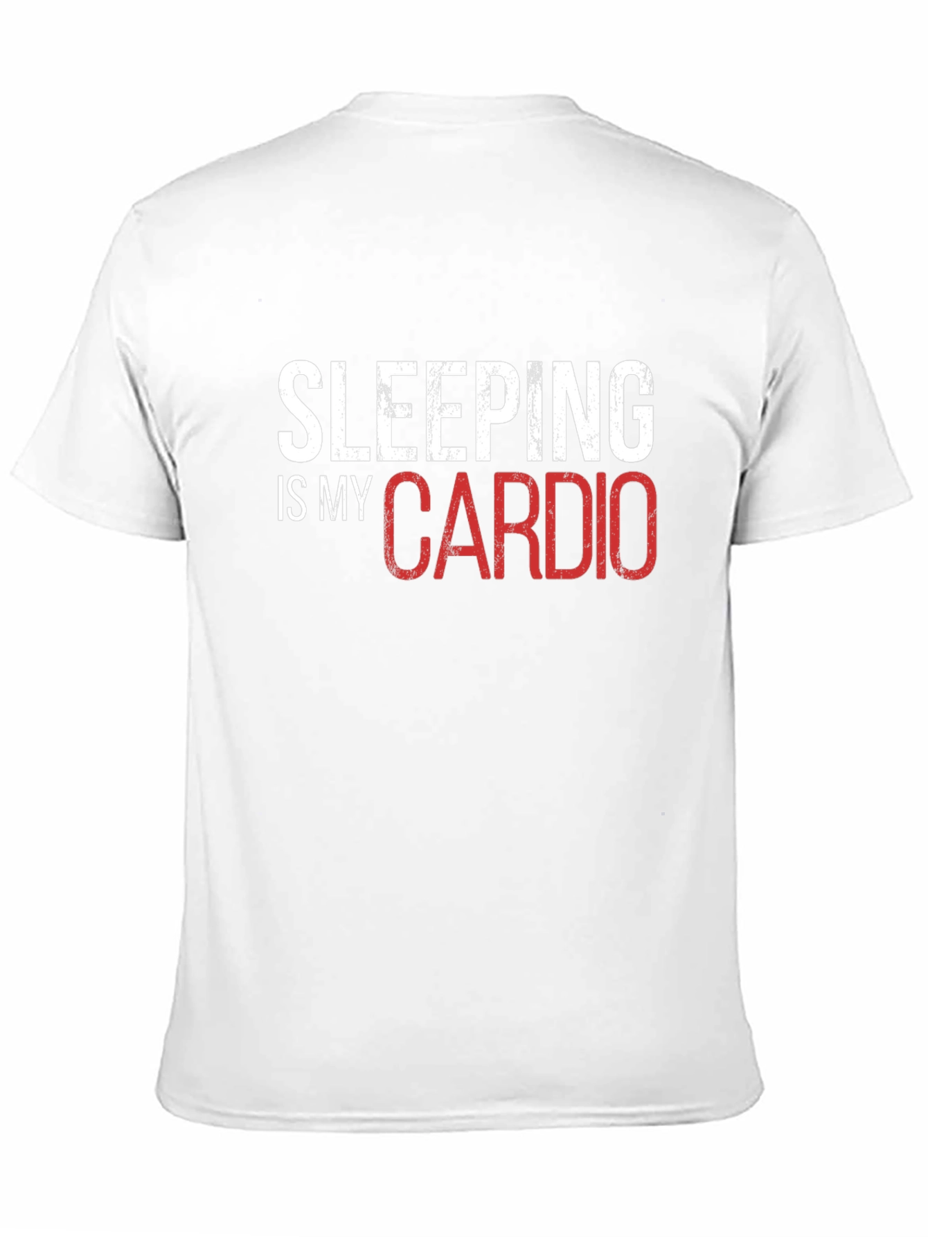 Sleeping is My Cardio Funny Graphic Tee
