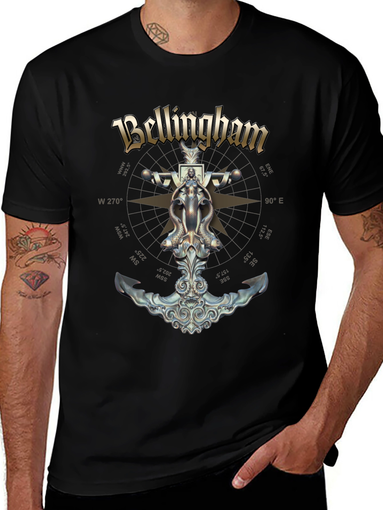 Bellingham Nautical Anchor T-Shirt