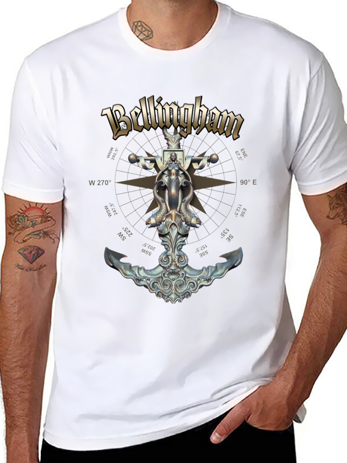 Bellingham Nautical Anchor T-Shirt