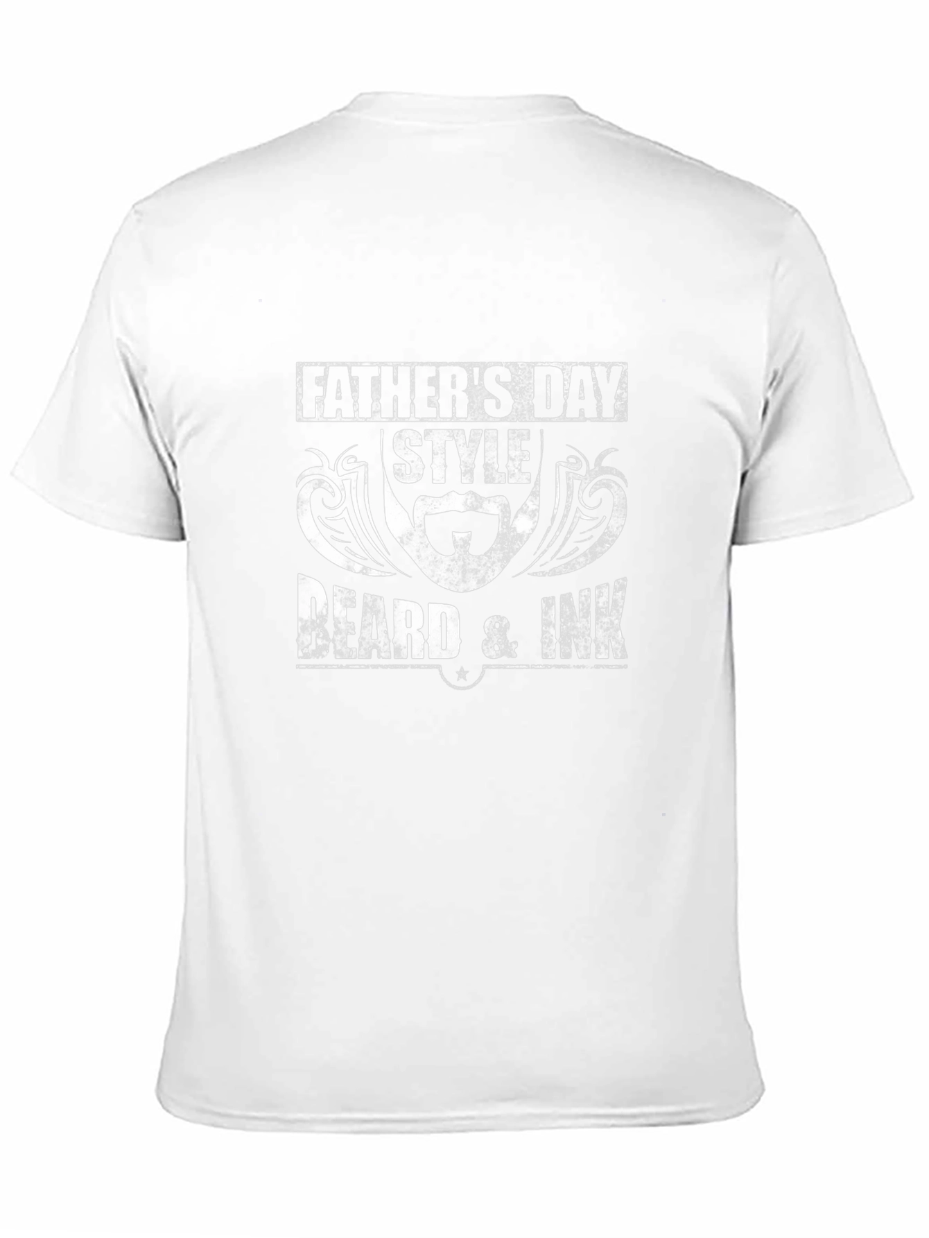 Fathers Day Beard & Ink Black T-Shirt