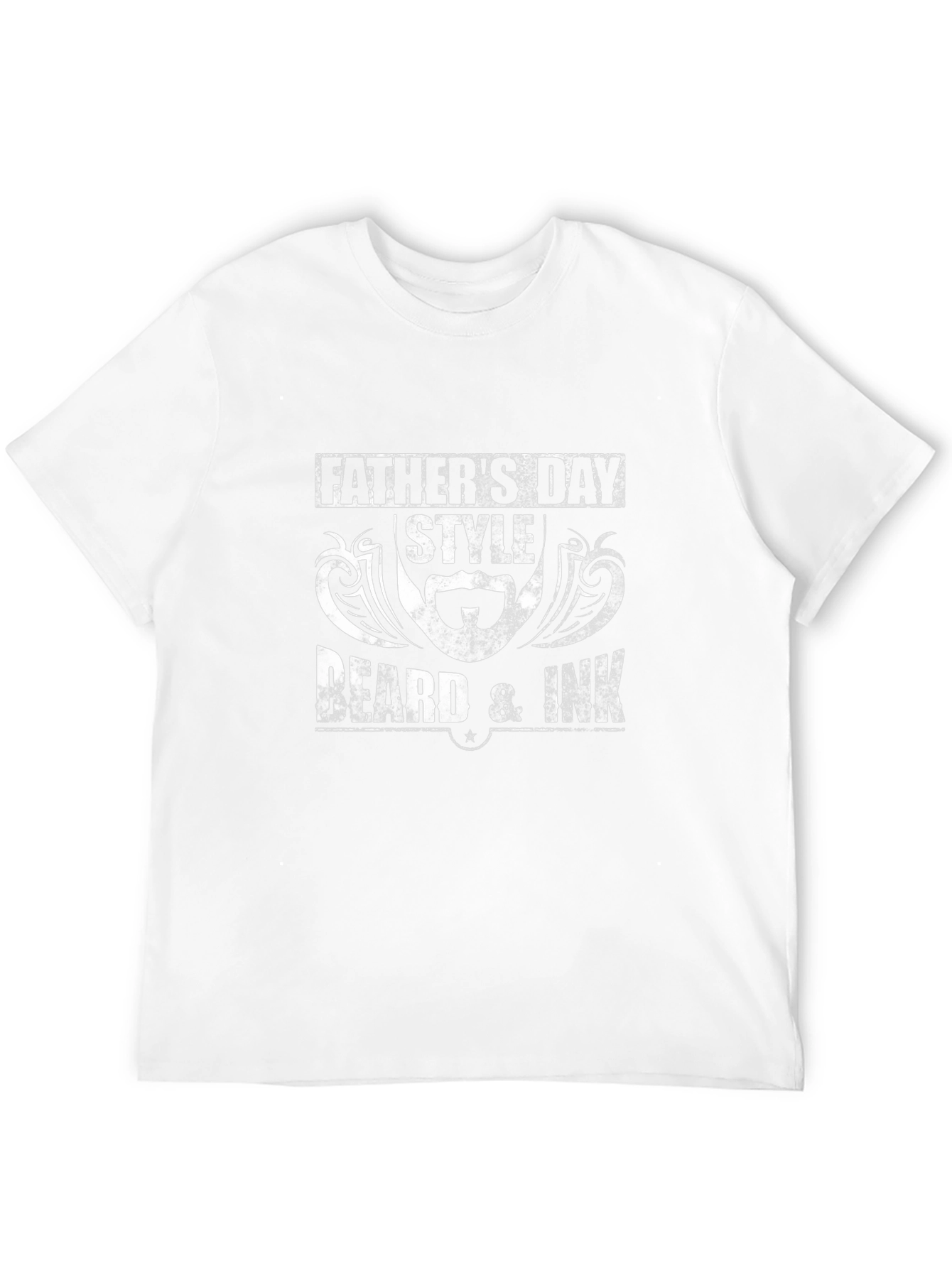 Fathers Day Beard & Ink Black T-Shirt