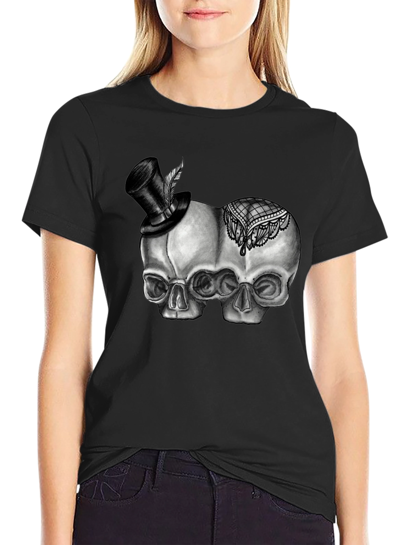 Skull Duo Graphic Tee