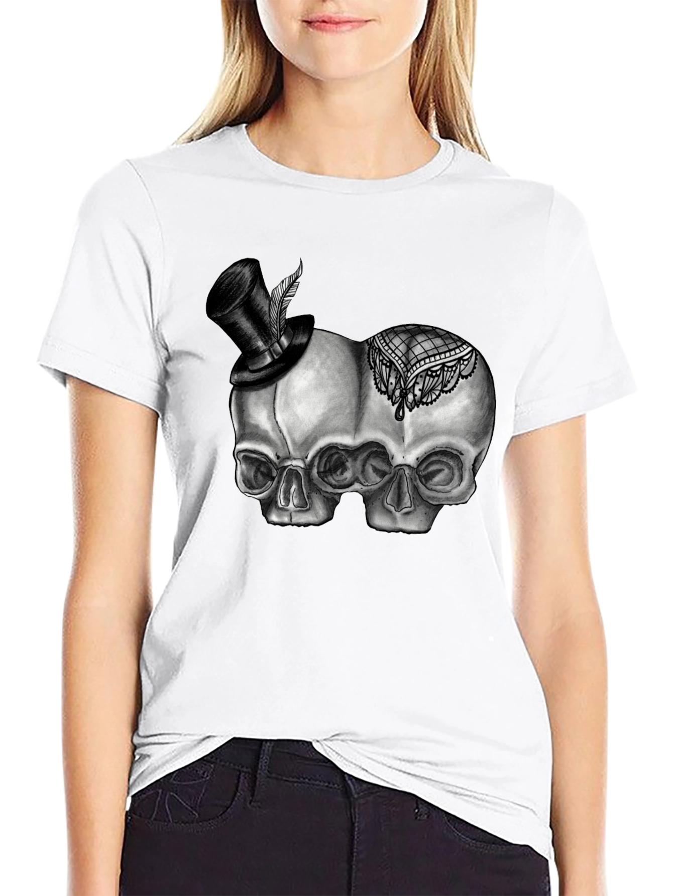 Skull Duo Graphic Tee