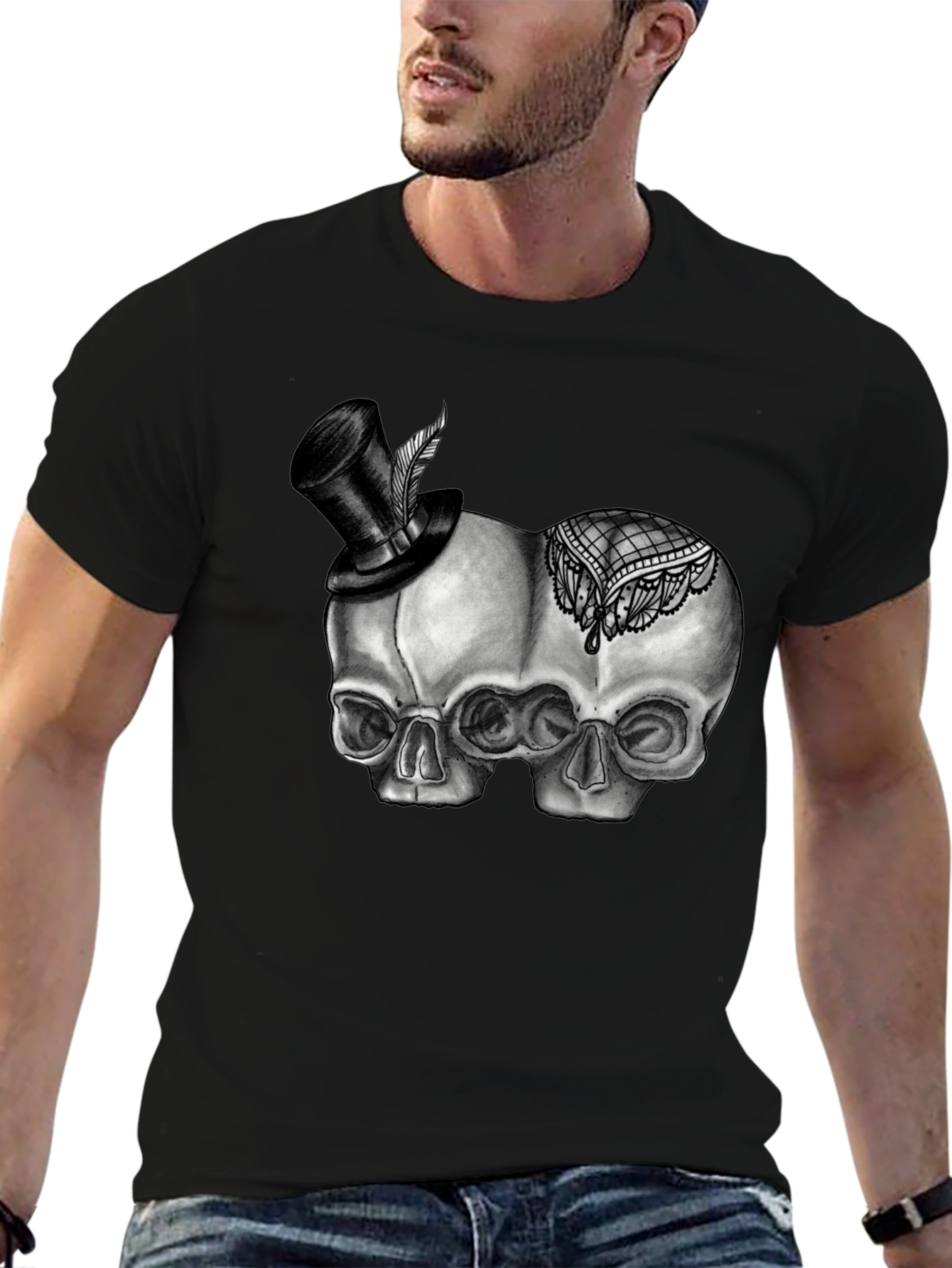 Skull Duo Graphic Tee