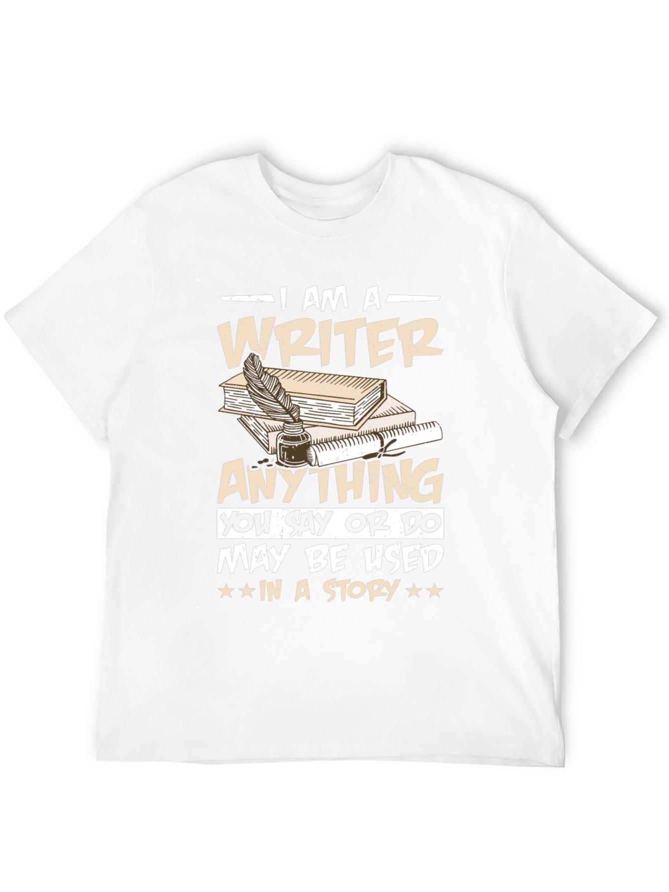 I Am A Writer T-Shirt: Story Inspiration Tee
