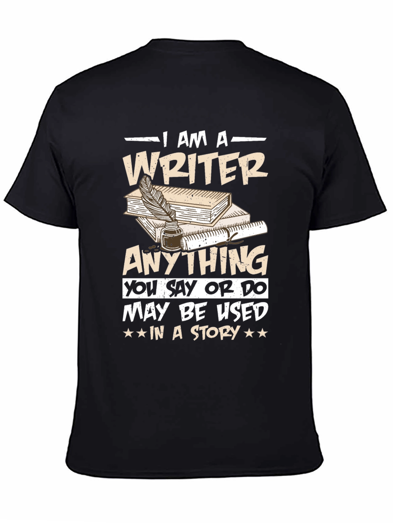 I Am A Writer T-Shirt: Story Inspiration Tee