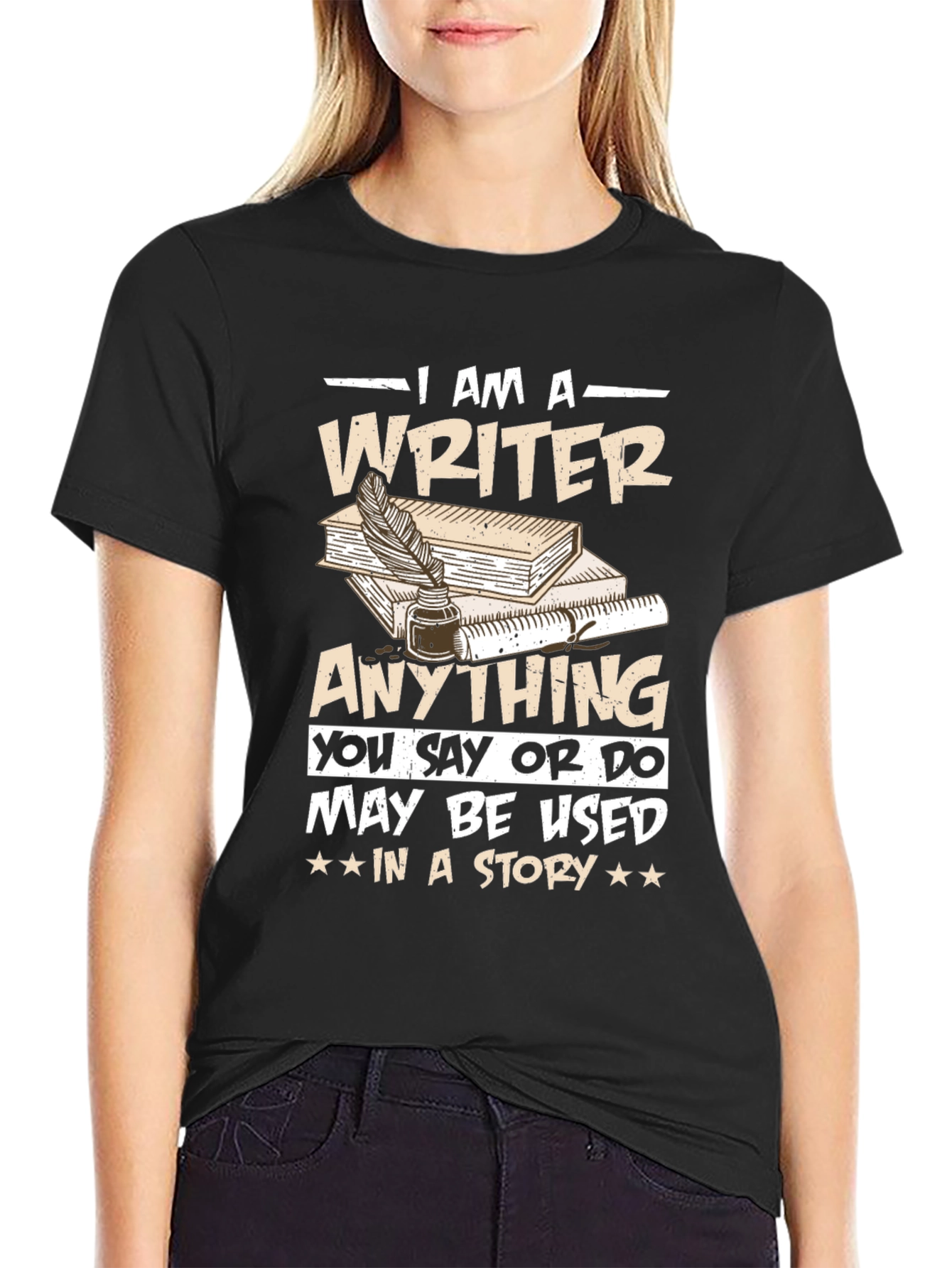 I Am A Writer T-Shirt: Story Inspiration Tee