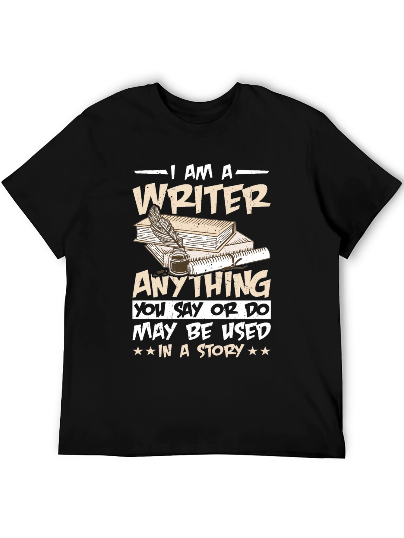 I Am A Writer T-Shirt: Story Inspiration Tee