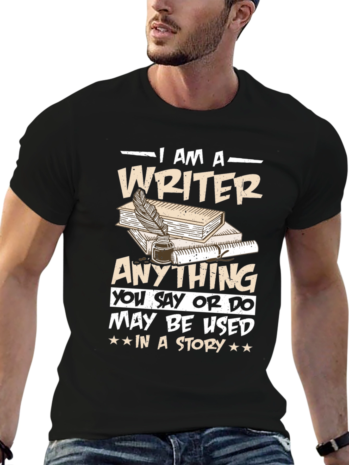 I Am A Writer T-Shirt: Story Inspiration Tee