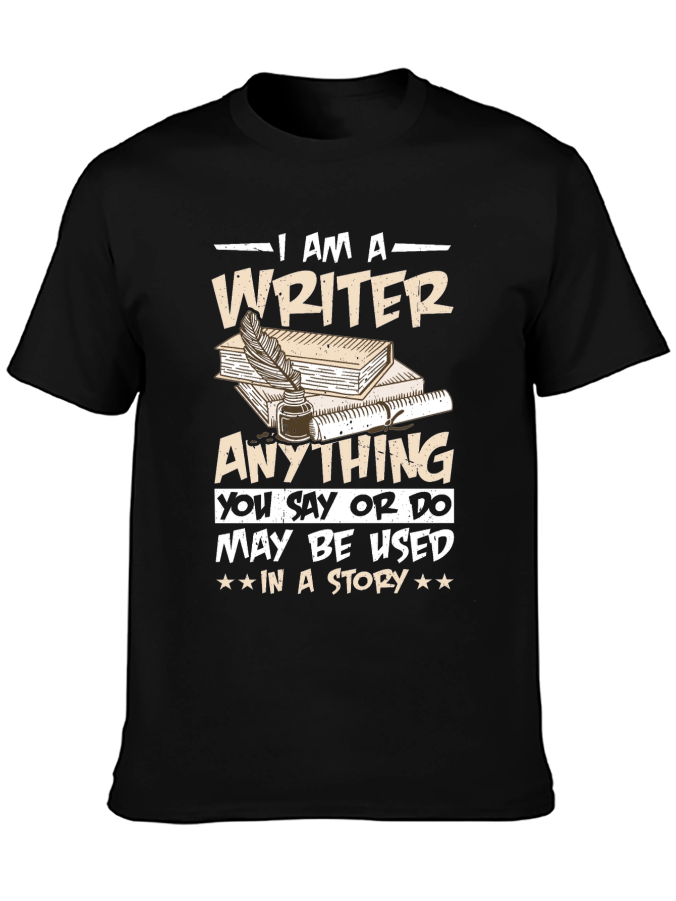 I Am A Writer T-Shirt: Story Inspiration Tee