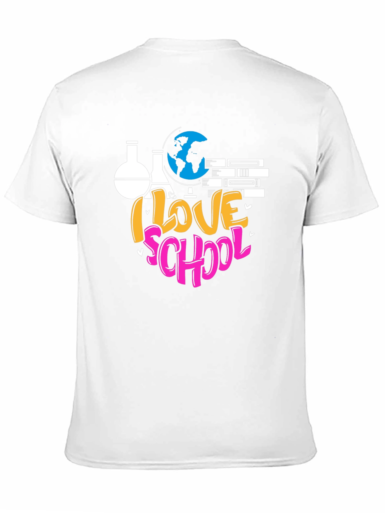 I Love School Graphic T-Shirt