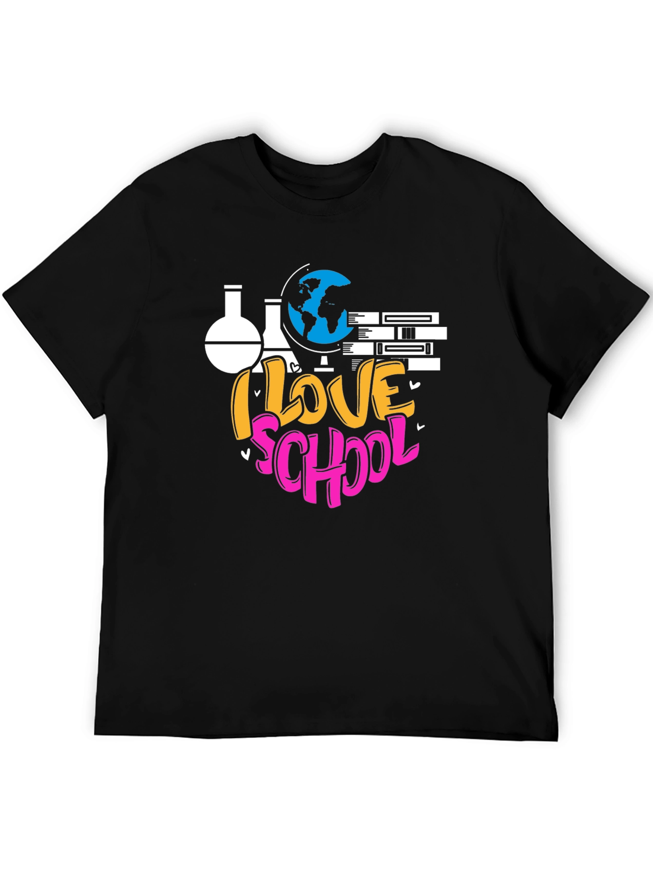 I Love School Graphic T-Shirt