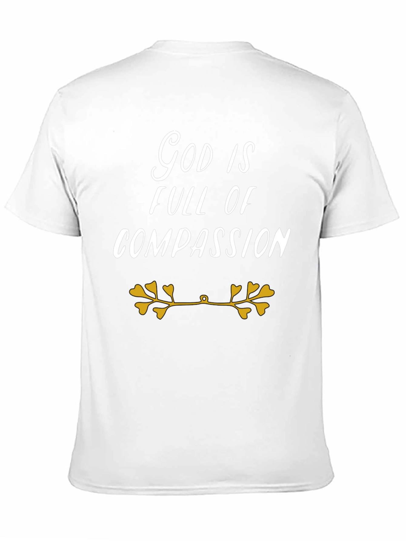 God Is Full Of Compassion Black T-Shirt