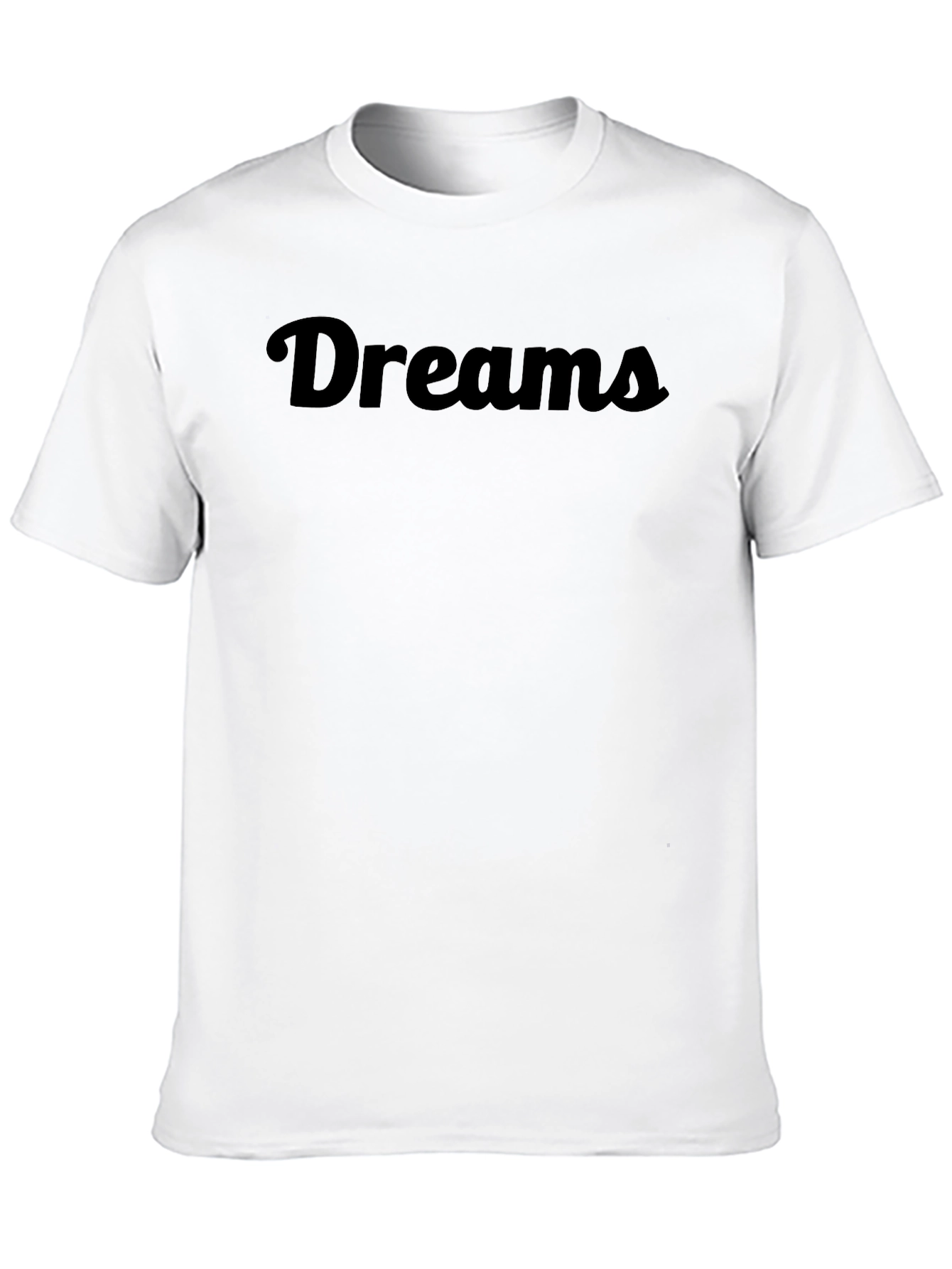 Dreams Black T-Shirt - Casual Comfort