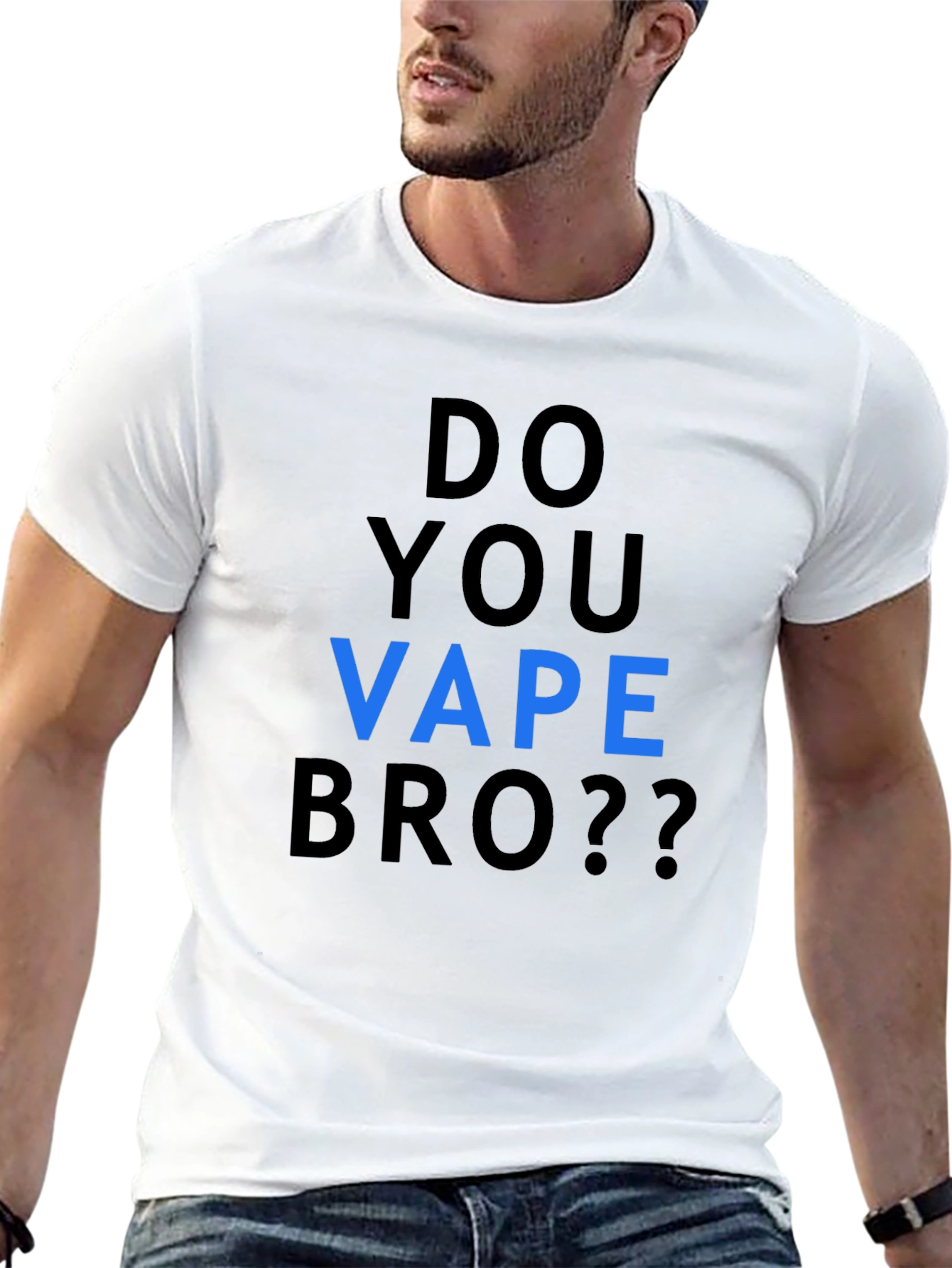Do You Vape Bro Black T-Shirt